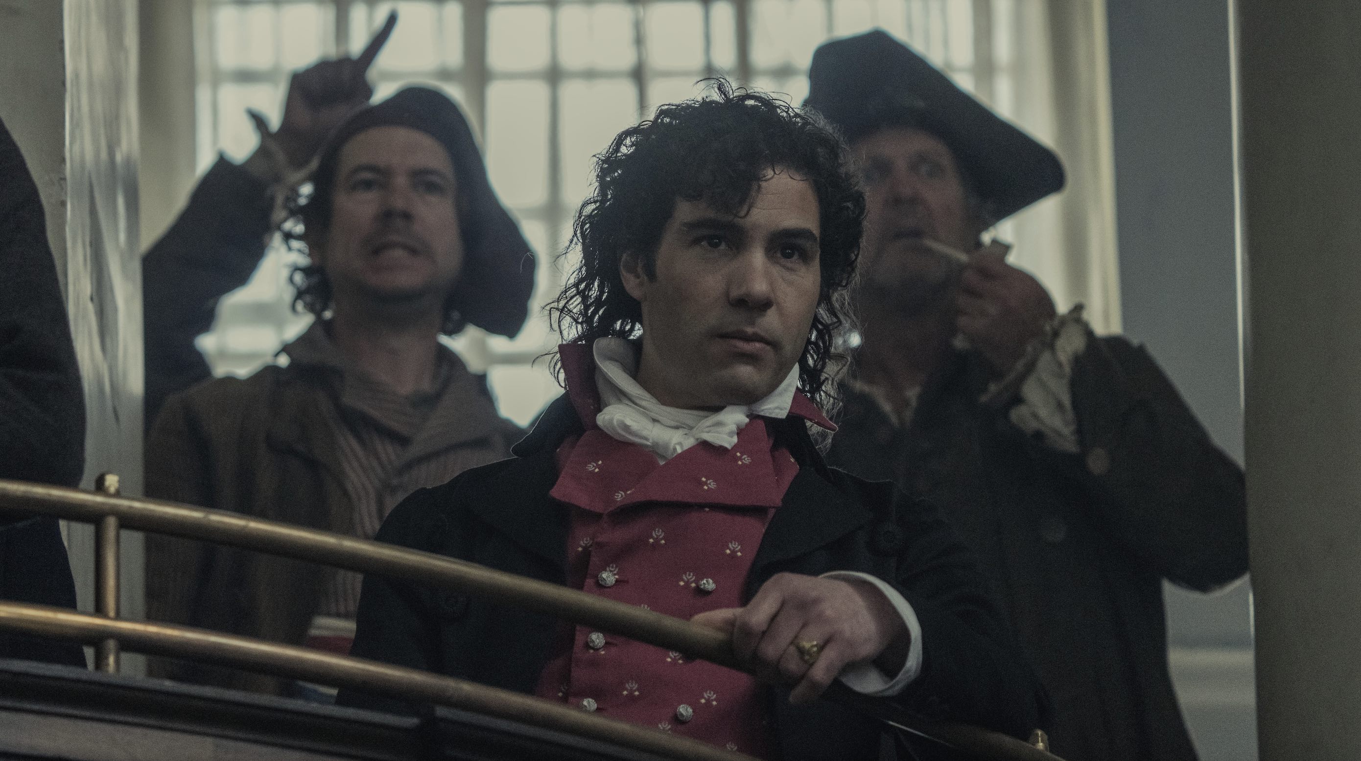 Napoleon Cast on Apple TV+ - Tahar Rahim as Paul Barras