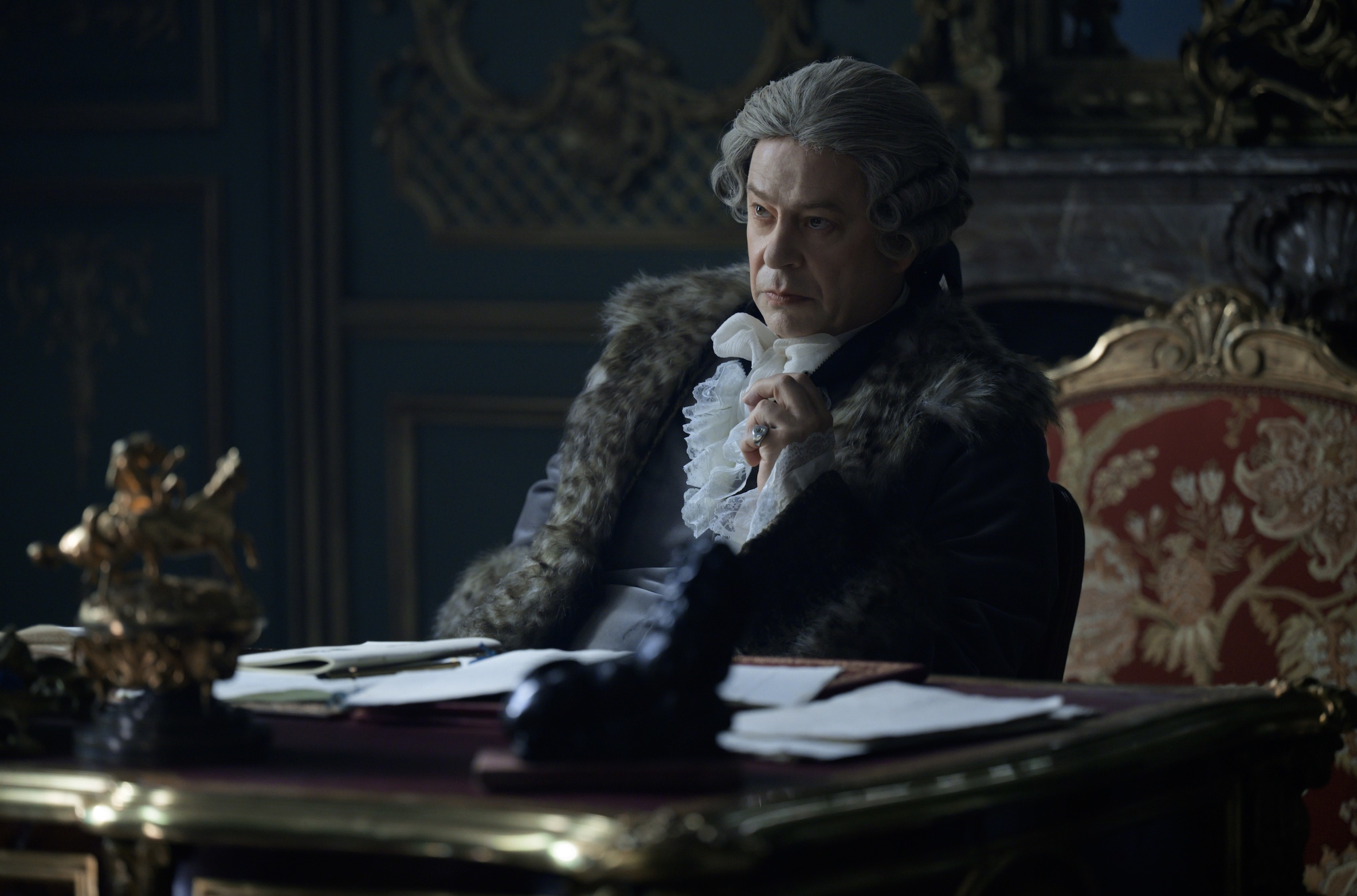 Franklin Cast on Apple TV+ - Thibault de Montalembert as Comte de Vergennes