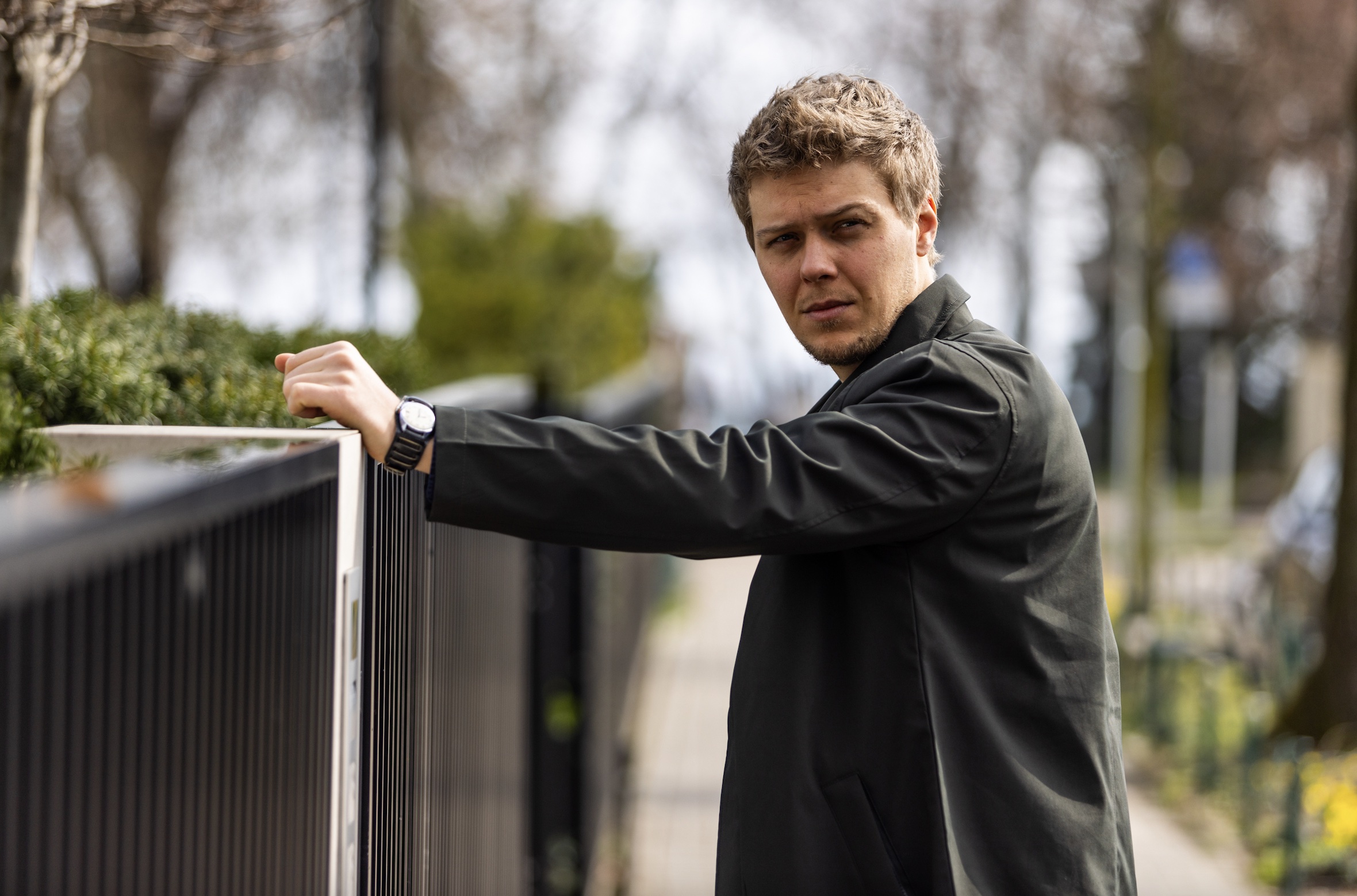 Colors of Evil: Red Cast on Netflix - Jakub Gierszal as Leopold Bilski