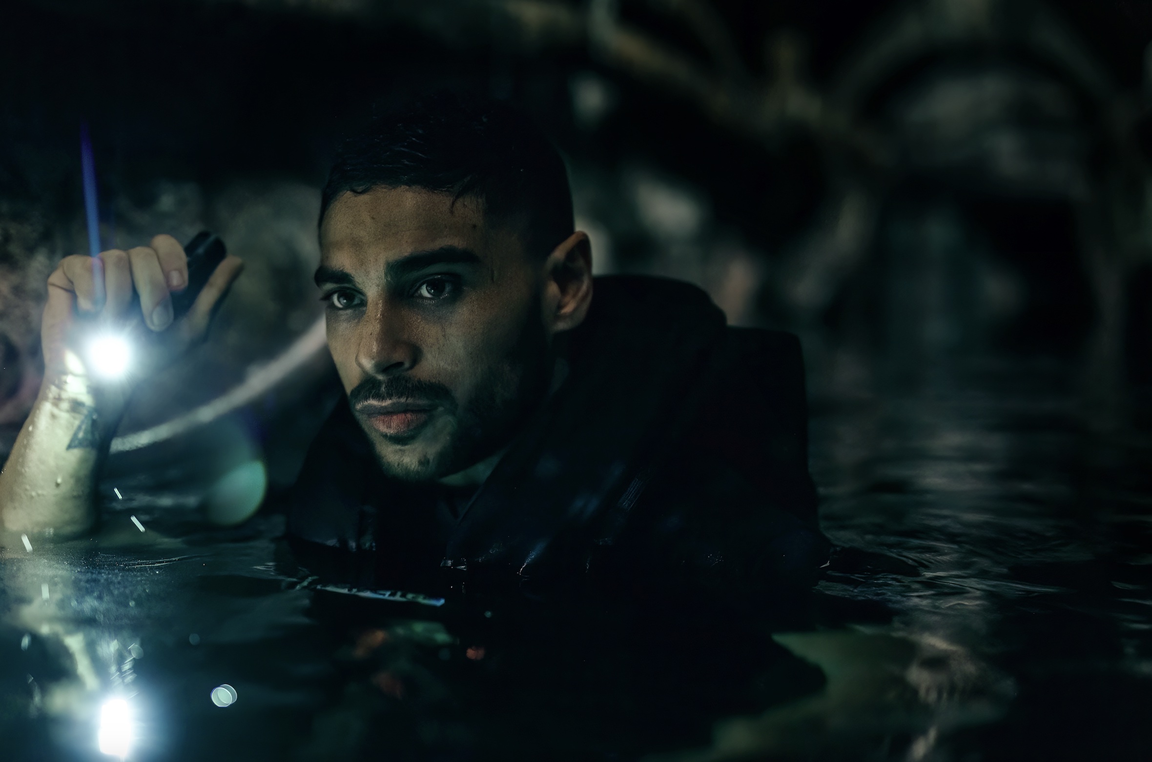 Under Paris Cast on Netflix - Nassim Lyes as Adil