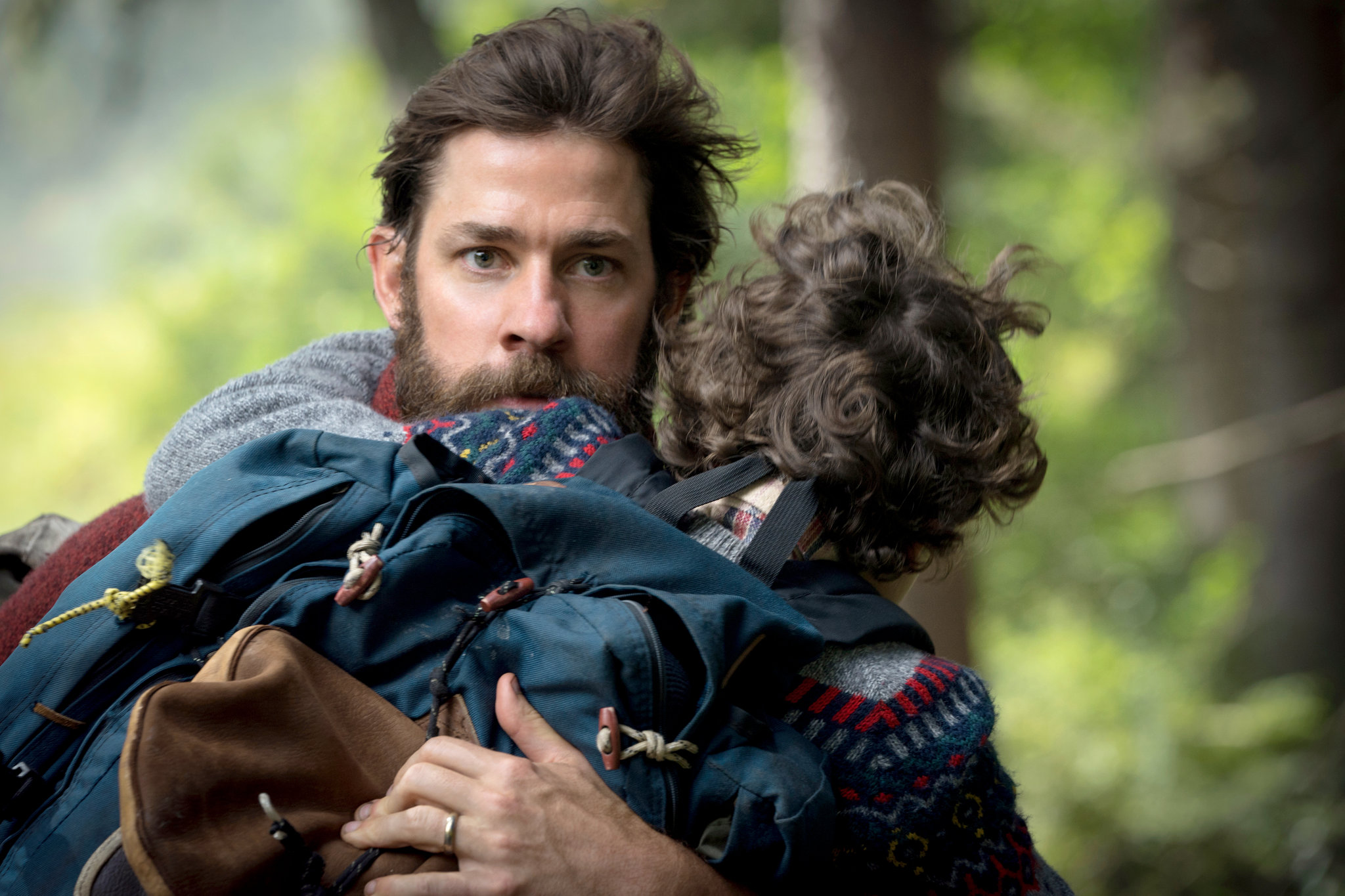 A Quiet Place Cast on Paramount+ - John Krasinski as Lee Abbott