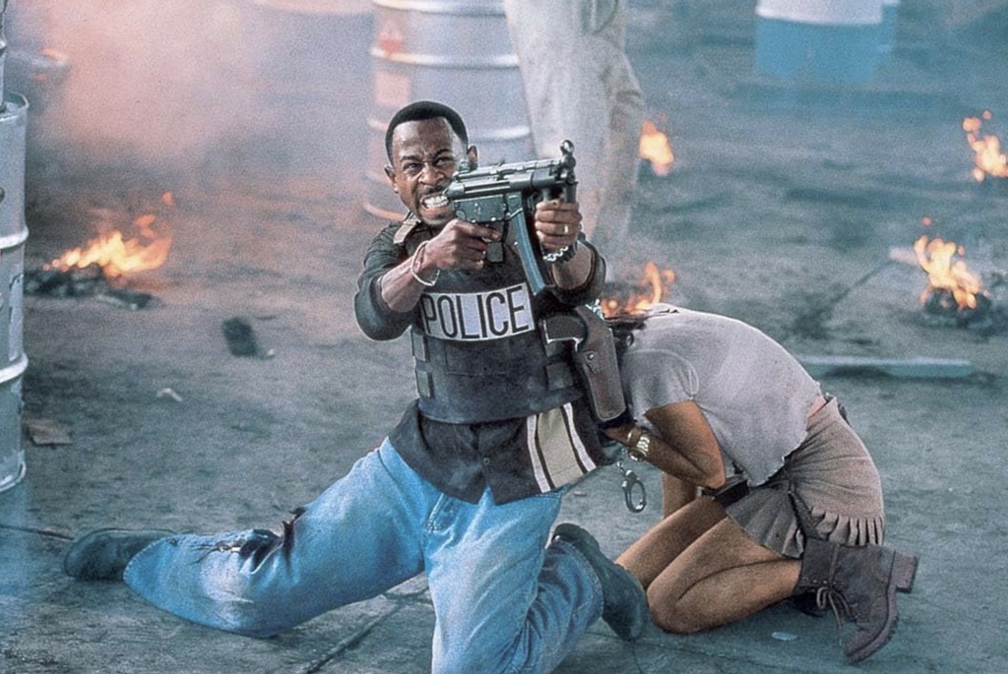 Bad Boys Cast on Netflix - Martin Lawrence as Marcus Burnett