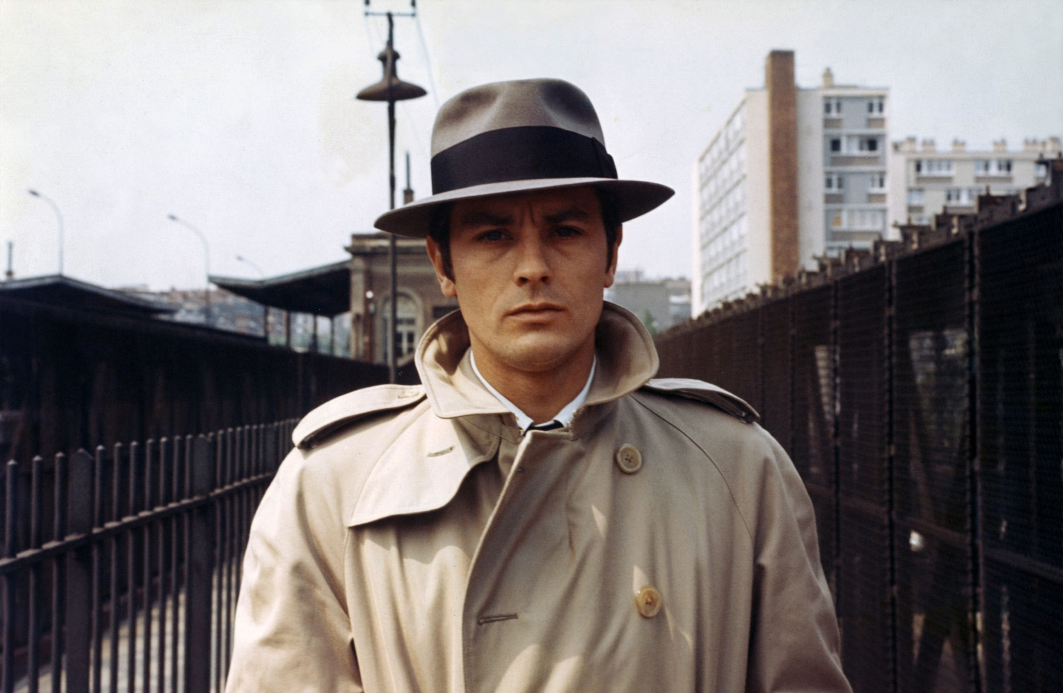 Le Samourai Cast on HBO Max, The Criterion Channel and Tubi - Alain Delon as Jef Costello