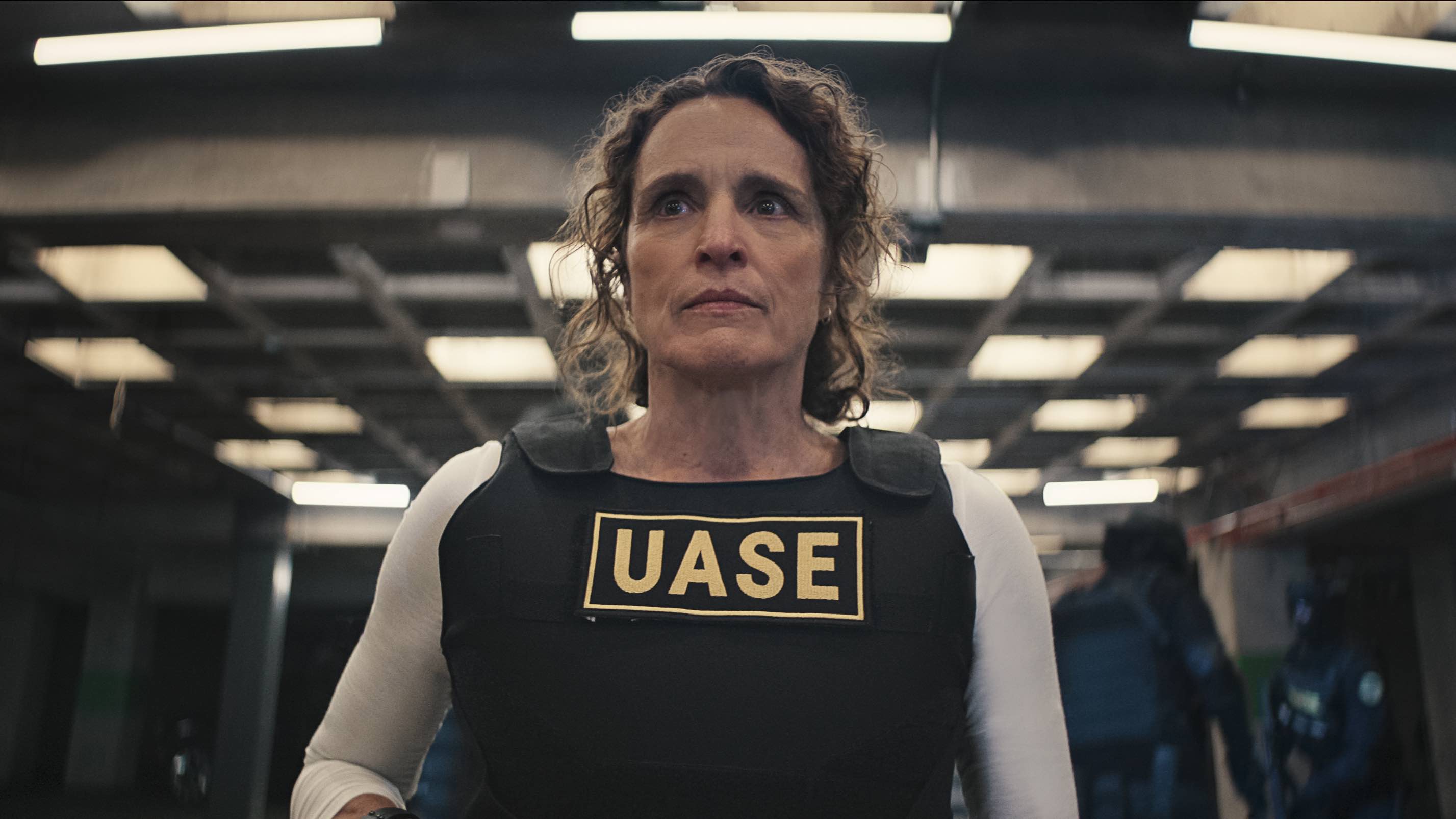 Non Negotiable Cast on Netflix - Claudette Maillé as Carrasco