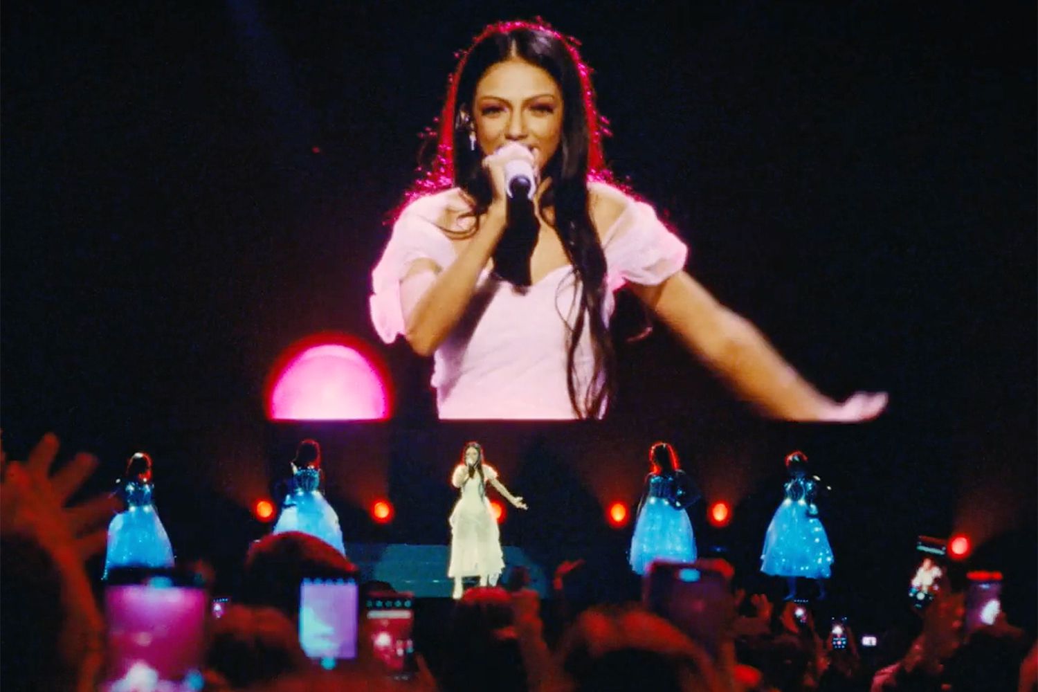 Trap Cast on Amazon and Apple - Saleka Night Shyamalan as Lady Raven