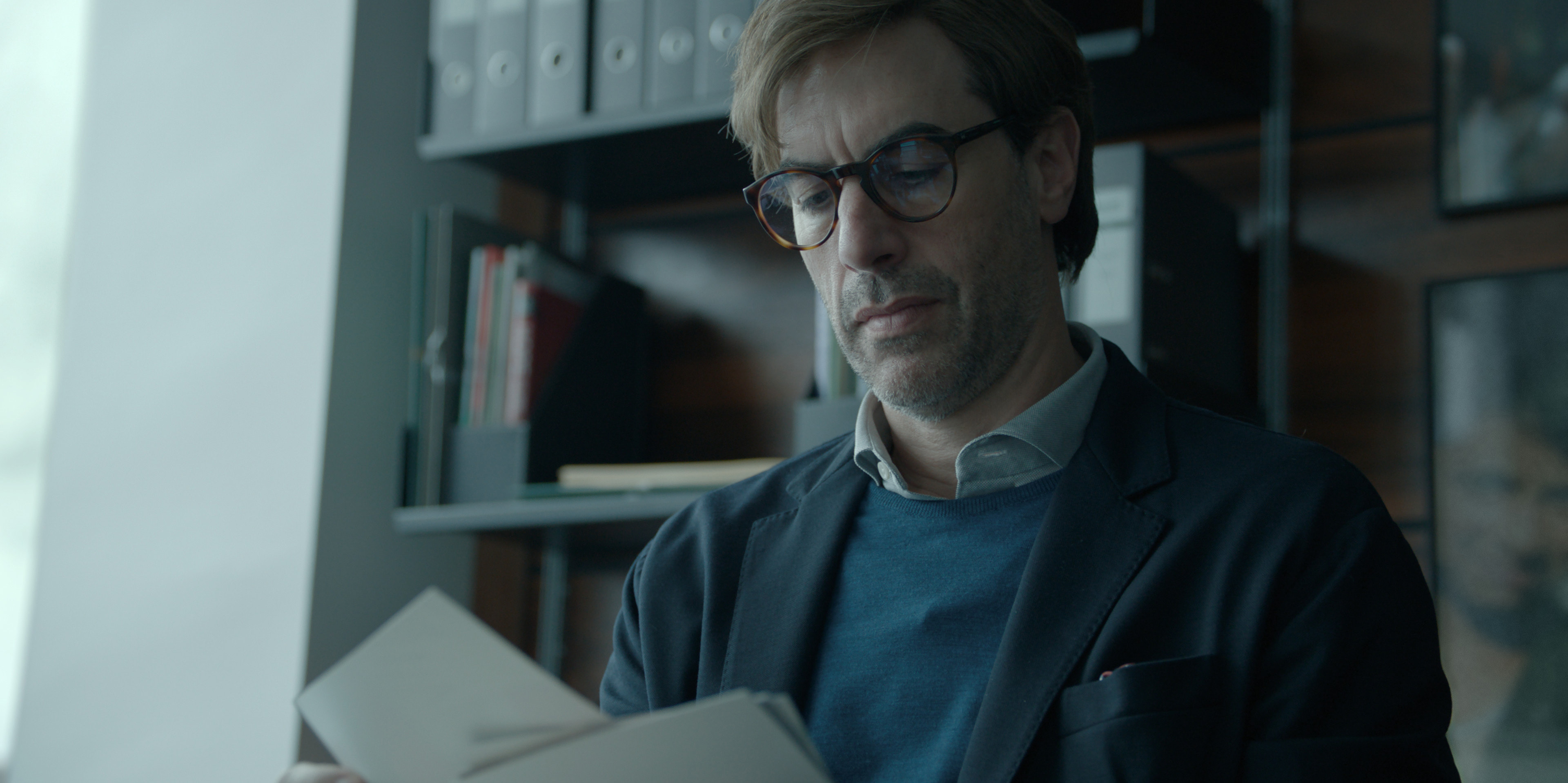 Disclaimer Cast on Apple TV+ - Sacha Baron Cohen as Robert Ravenscroft