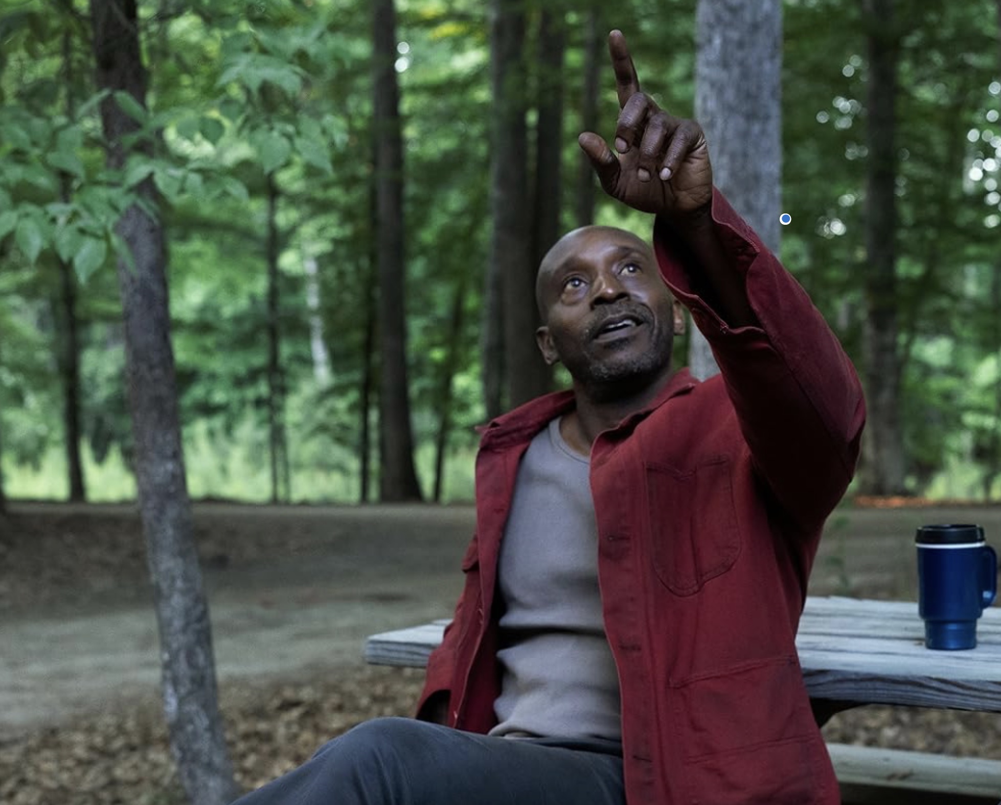 Teacup Cast on Peacock - Rob Morgan as McNab