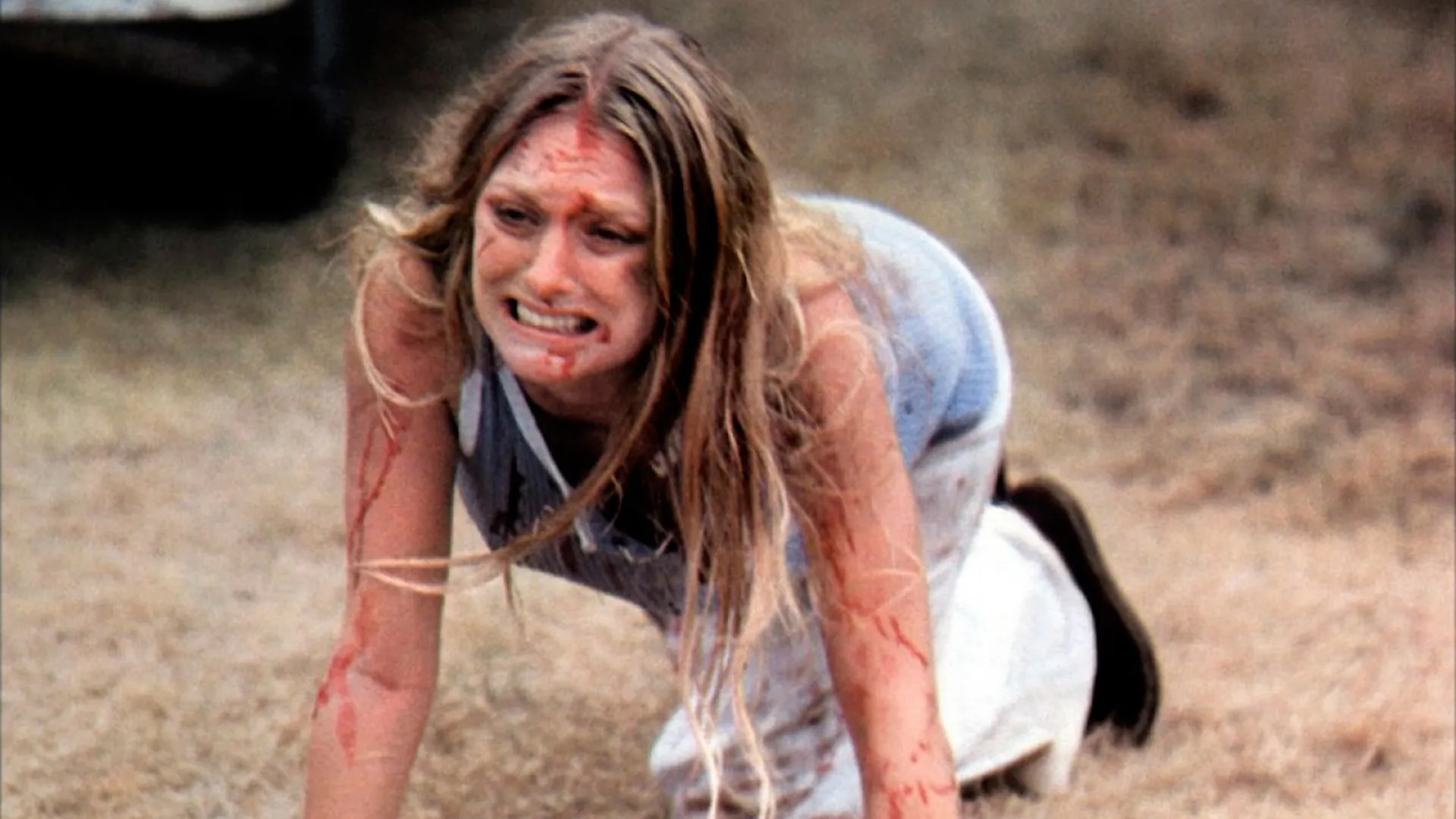 The Texas Chain Saw Massacre Cast on Amazon, Peacock and Tubi - Marilyn Burns as Sally