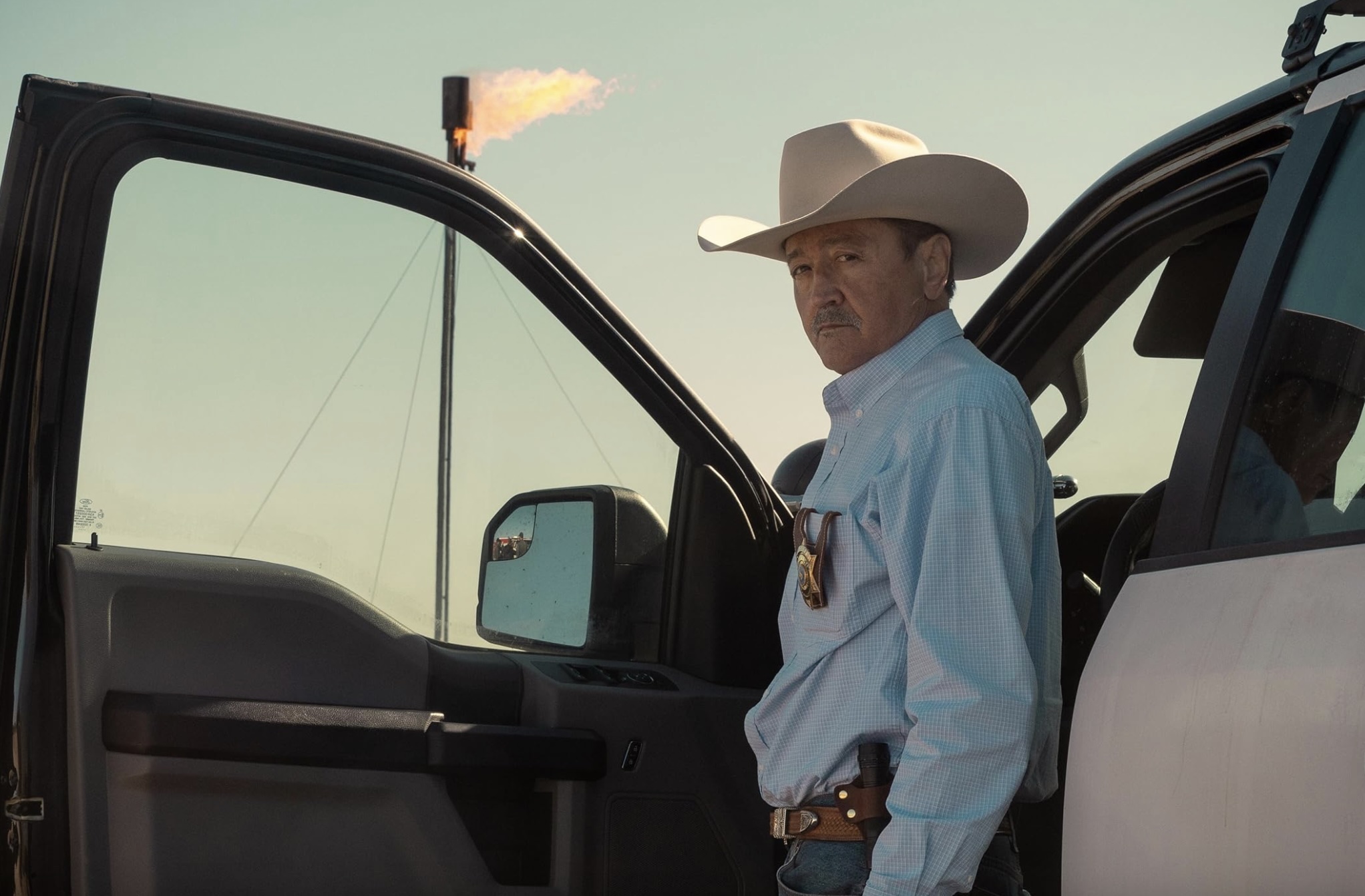 Landman Cast on Paramount+ - Mark Collie as Sheriff Walt Joeberg