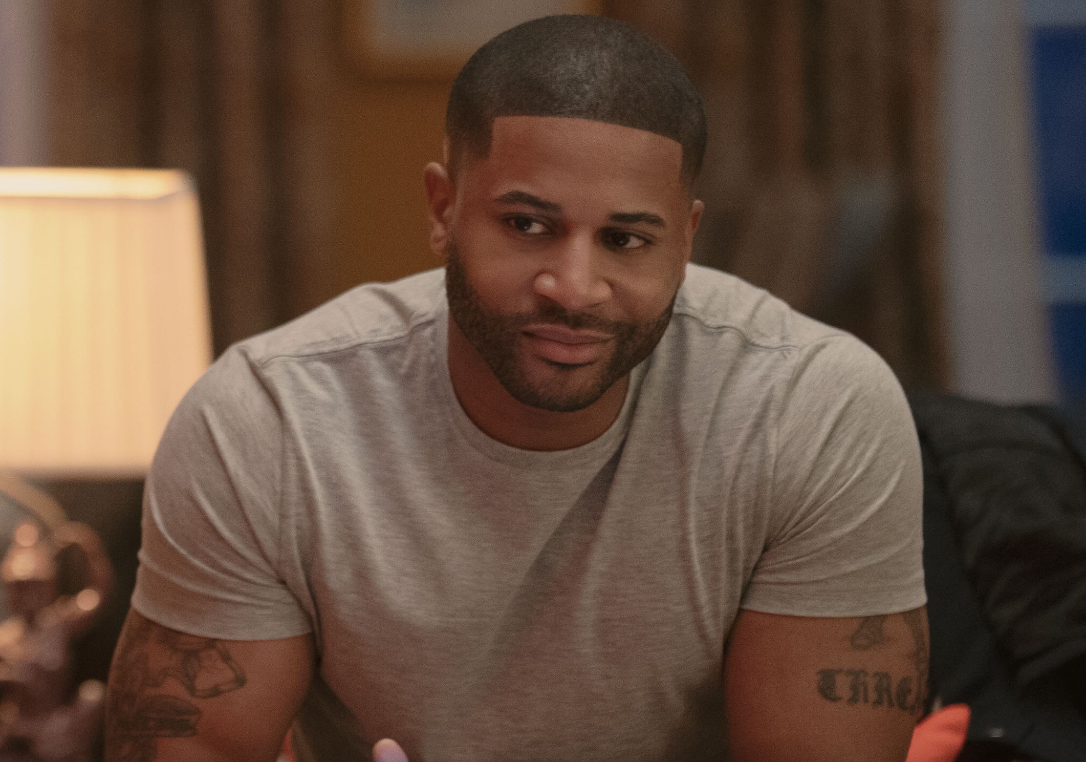 Meet Me Next Christmas Cast on Netflix - Devale Ellis as Teddy