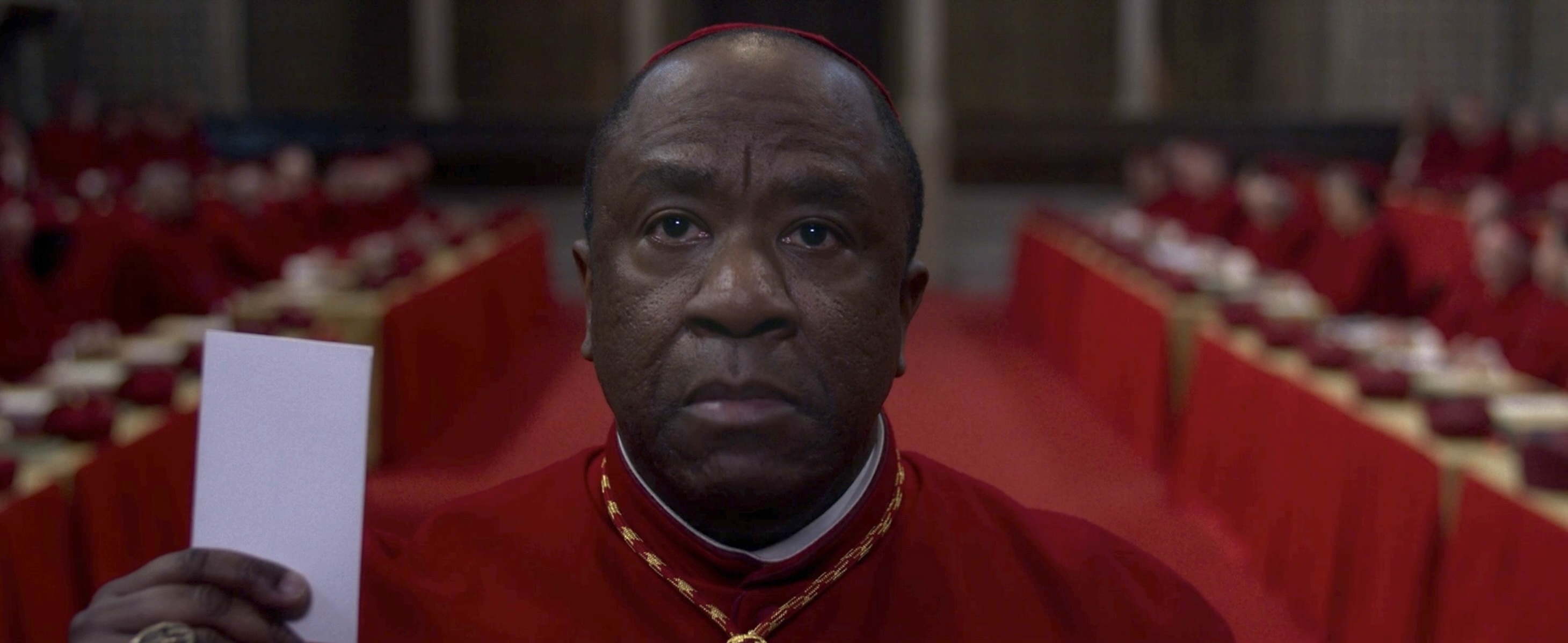 Conclave Cast on Peacock - Lucian Msamati as Adeyemi