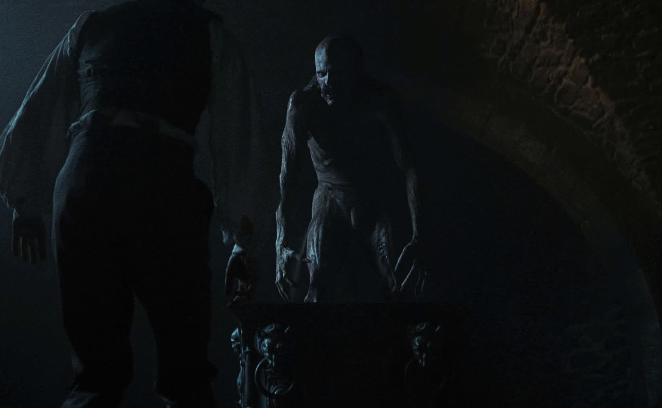 Nosferatu Cast on Peacock - Bill Skarsgård as Count Orlok