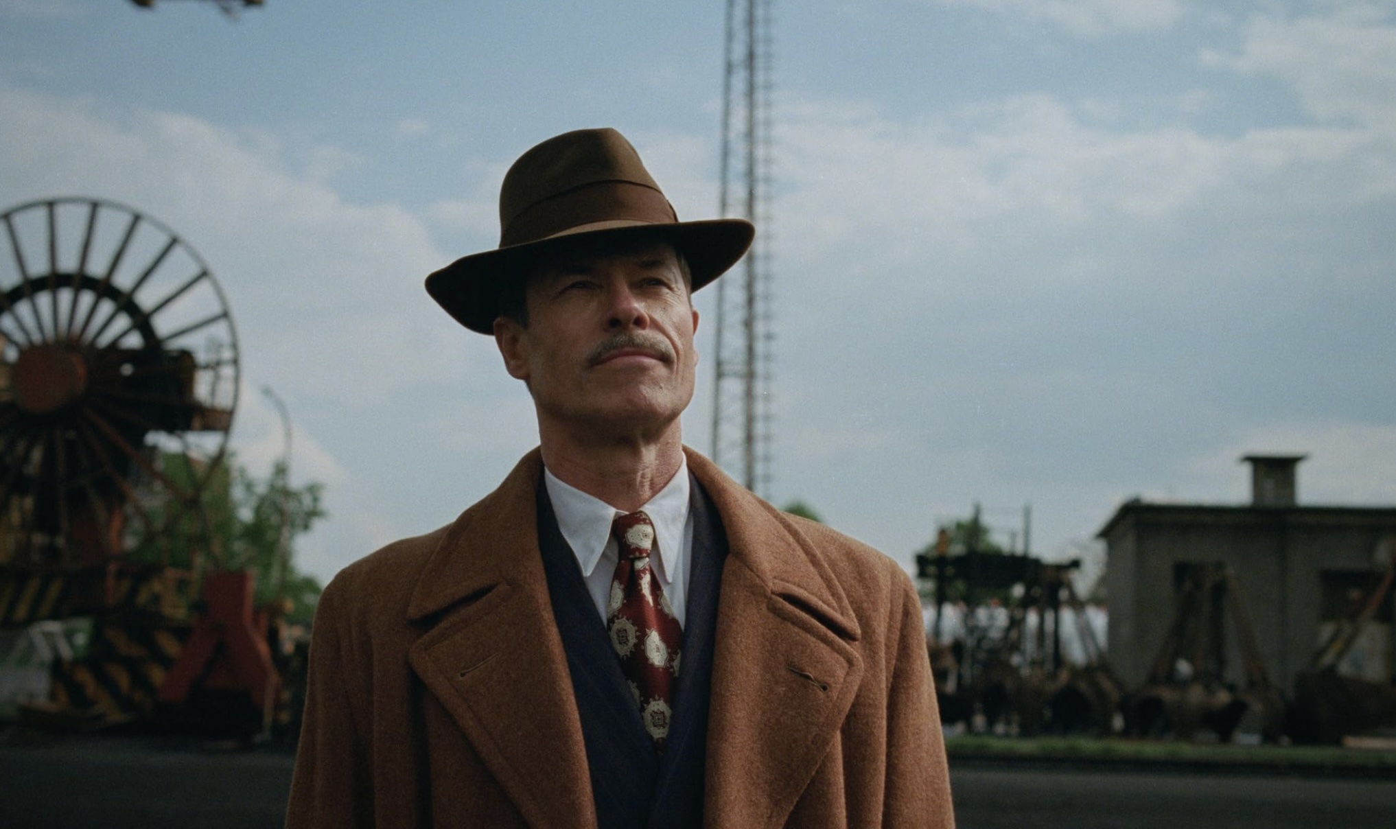 The Brutalist Cast on HBO Max - Guy Pearce as Harrison Lee Van Buren Sr.