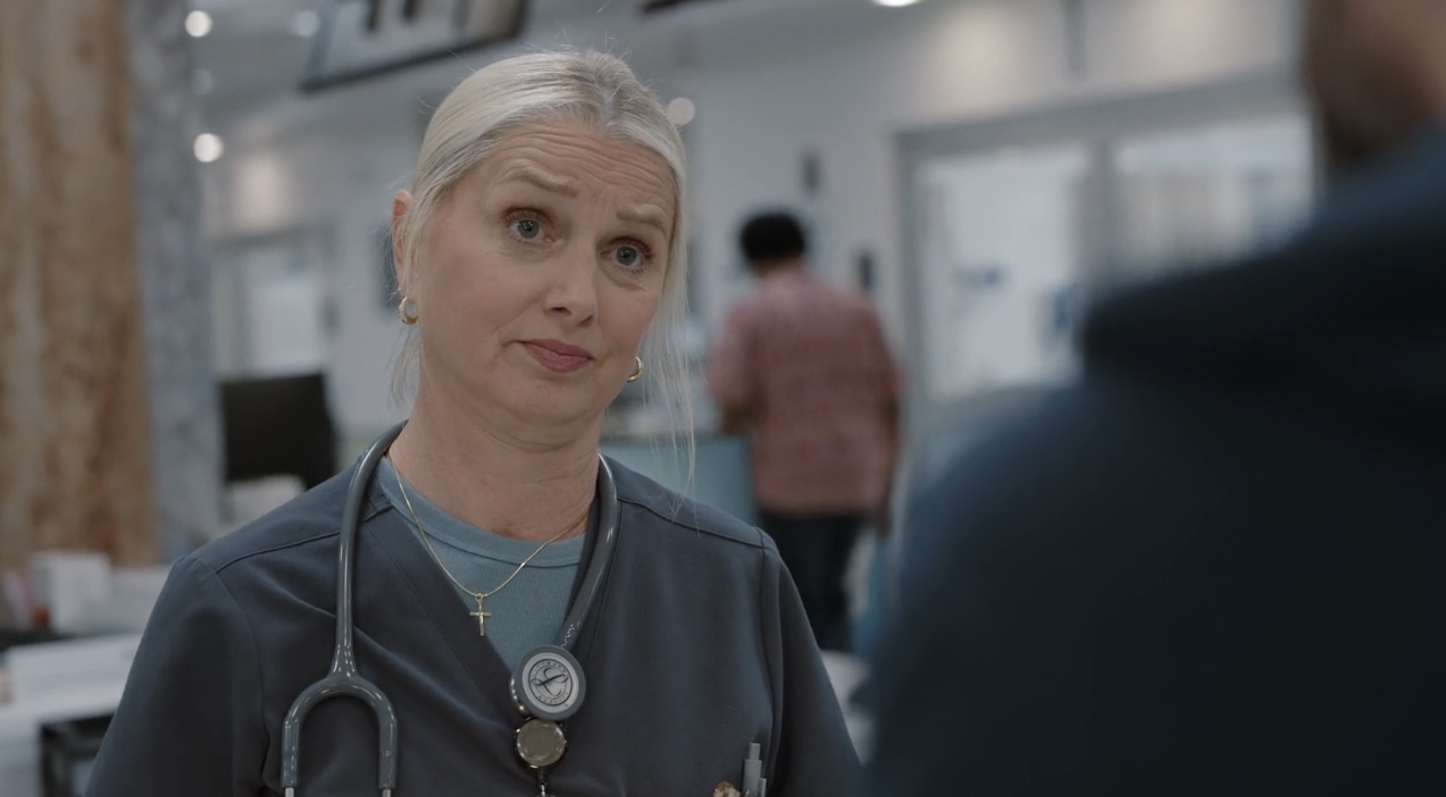 The Pitt Cast on HBO Max - Katherine LaNasa as Dana Evans