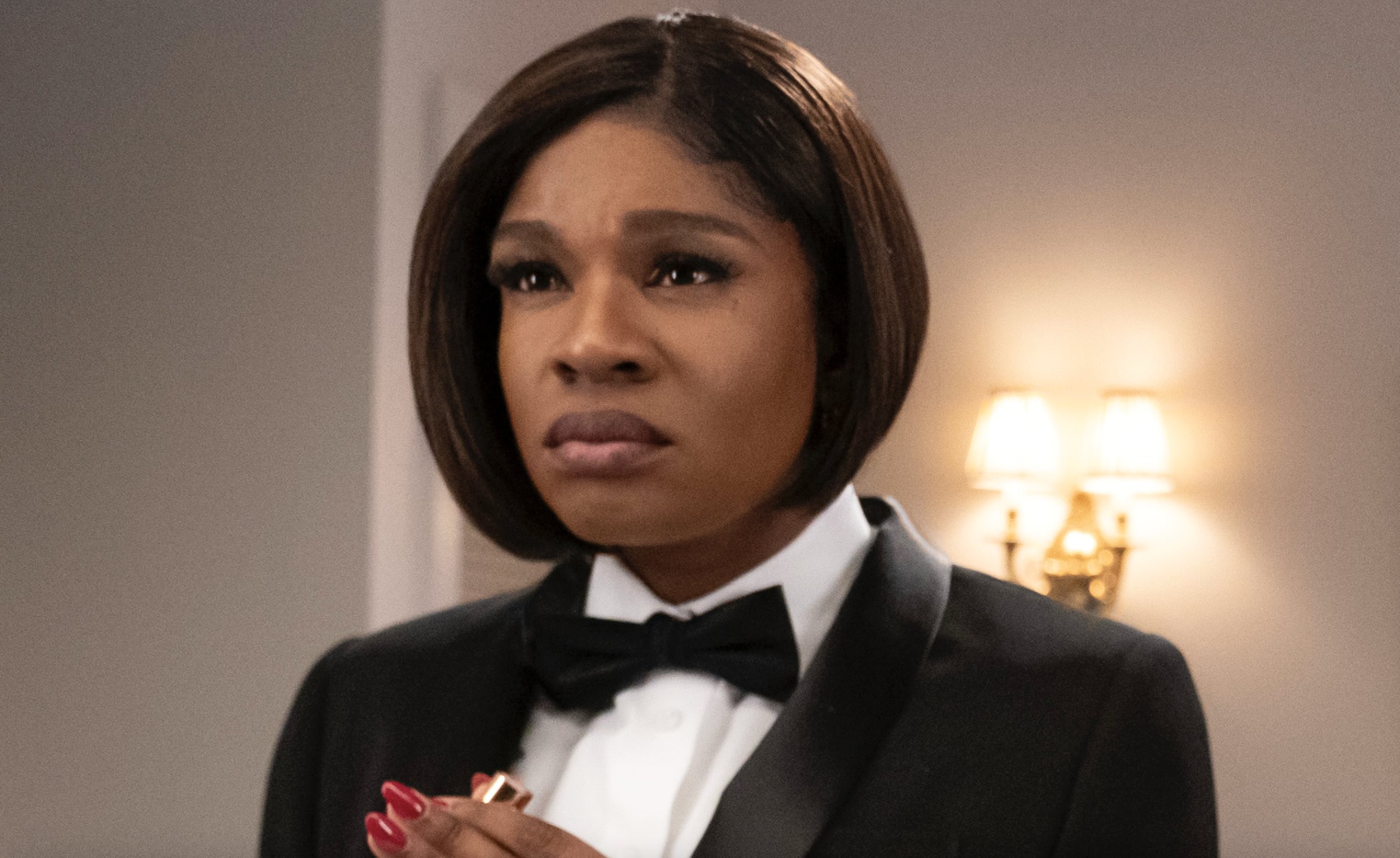 The Residence Cast on Netflix - Edwina Findley as Sheila Cannon