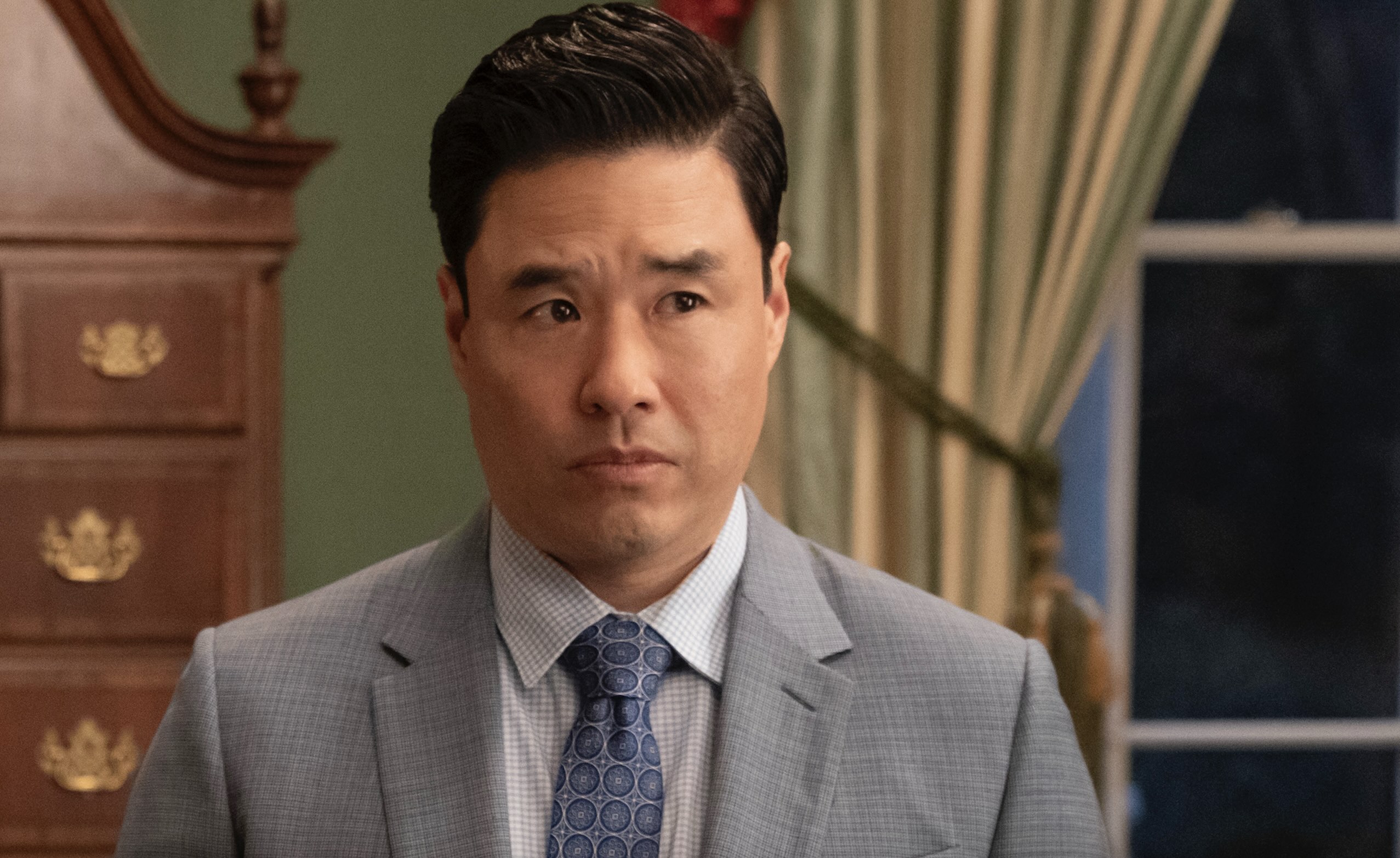 The Residence Cast on Netflix - Randall Park as Edwin Park