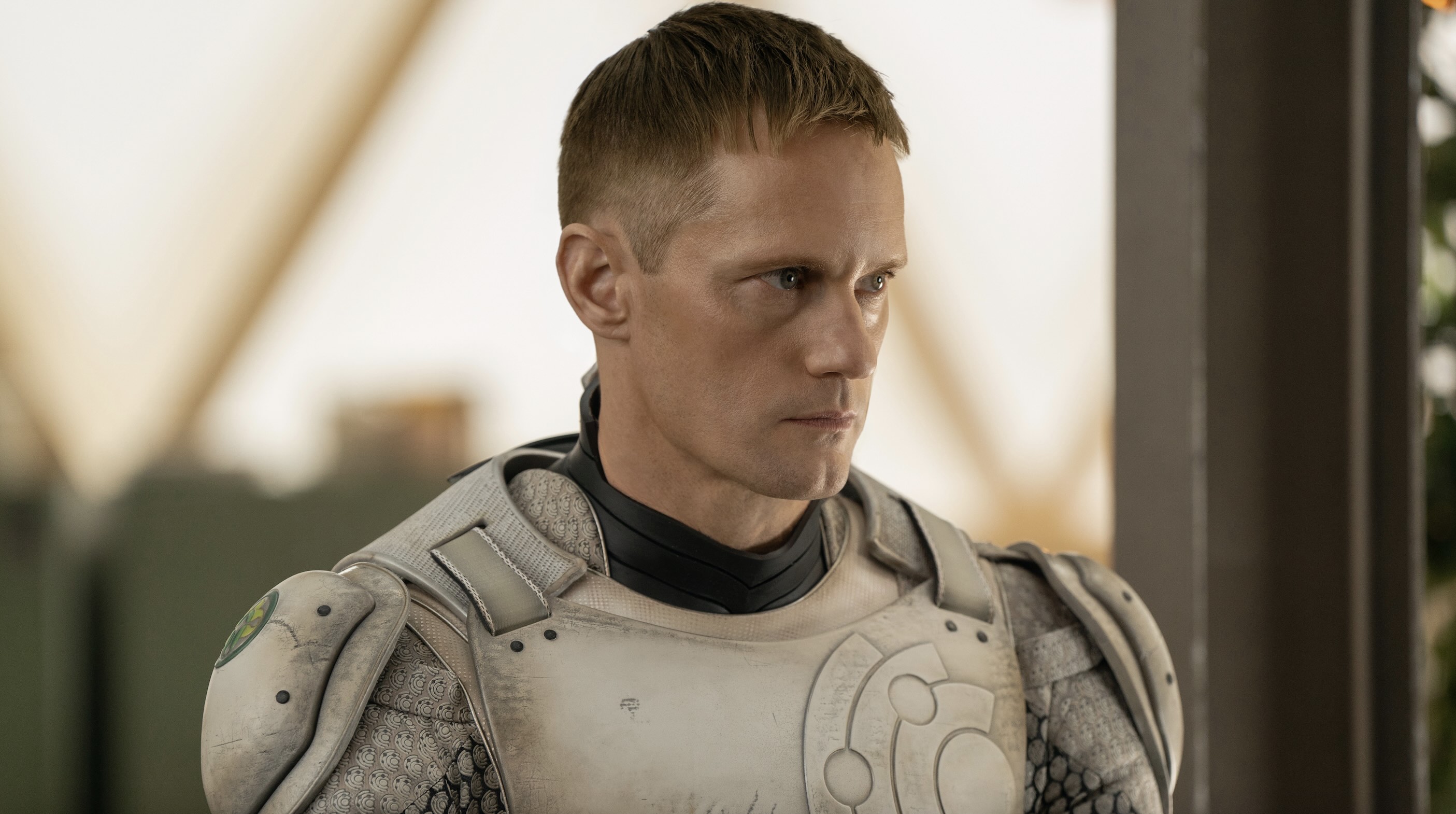 Murderbot Cast on Apple TV+ - Alexander Skarsgård as Murderbot