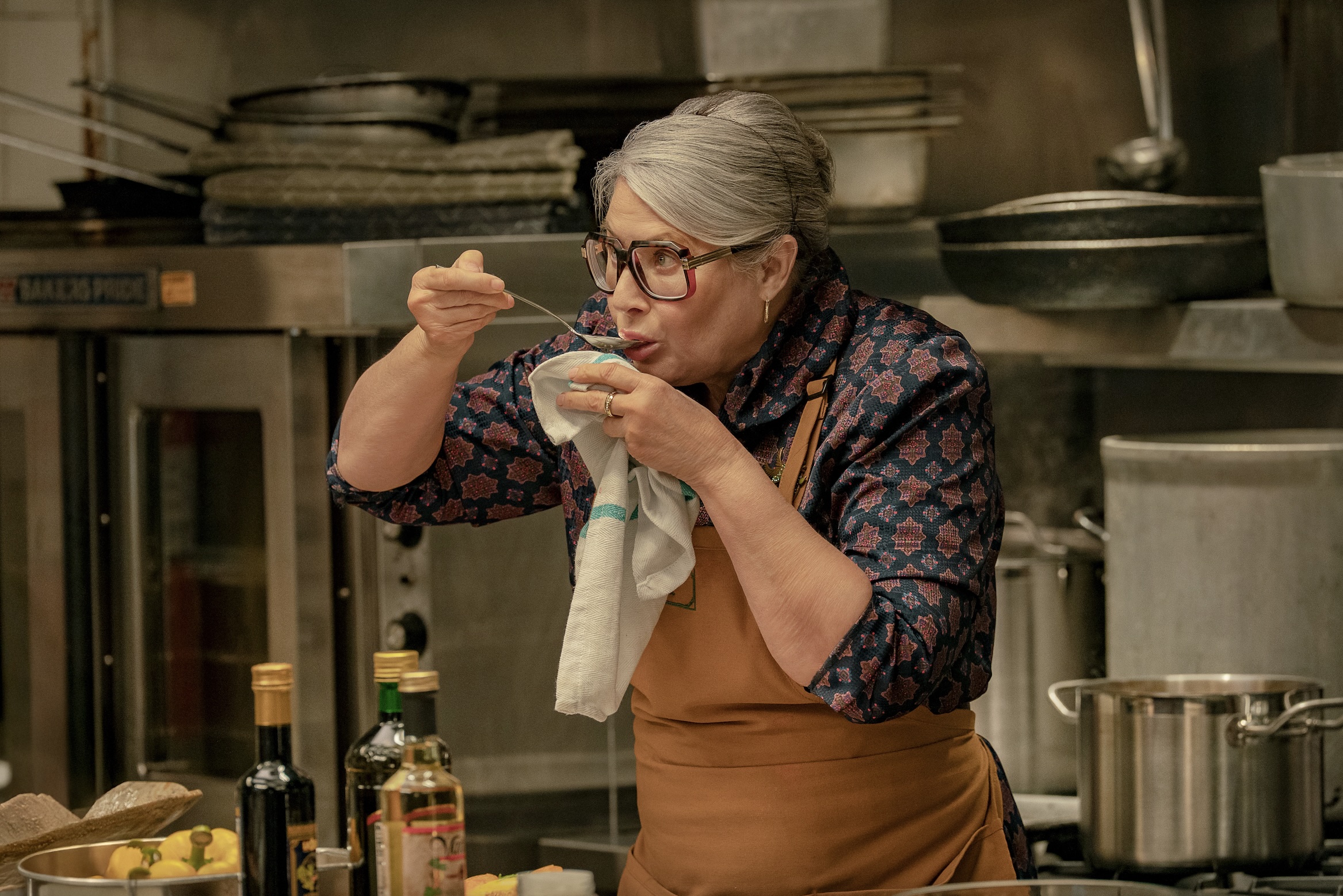 Nonnas Cast on Netflix - Lorraine Bracco as Roberta