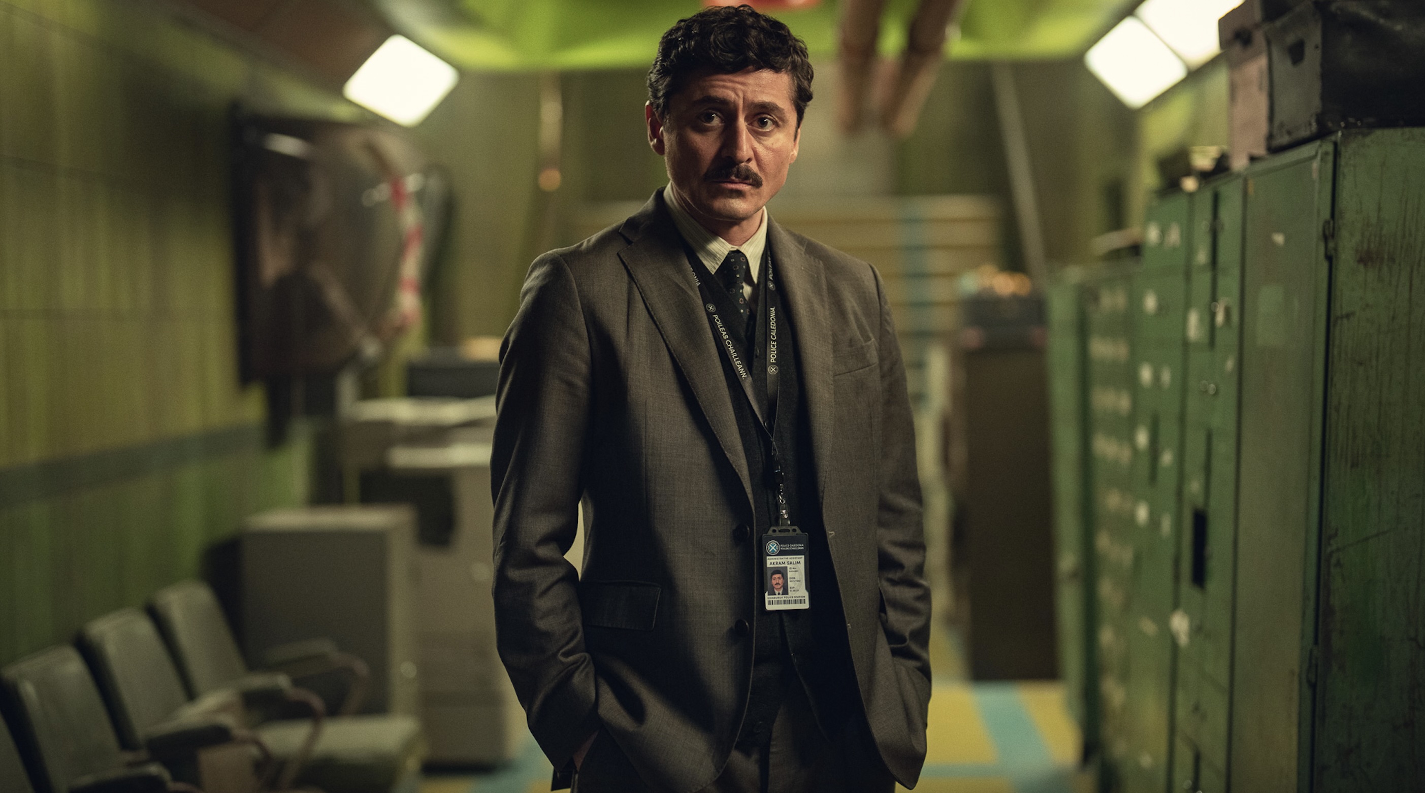 Dept. Q Cast on Netflix - Alexej Manvelov as Akram Salim