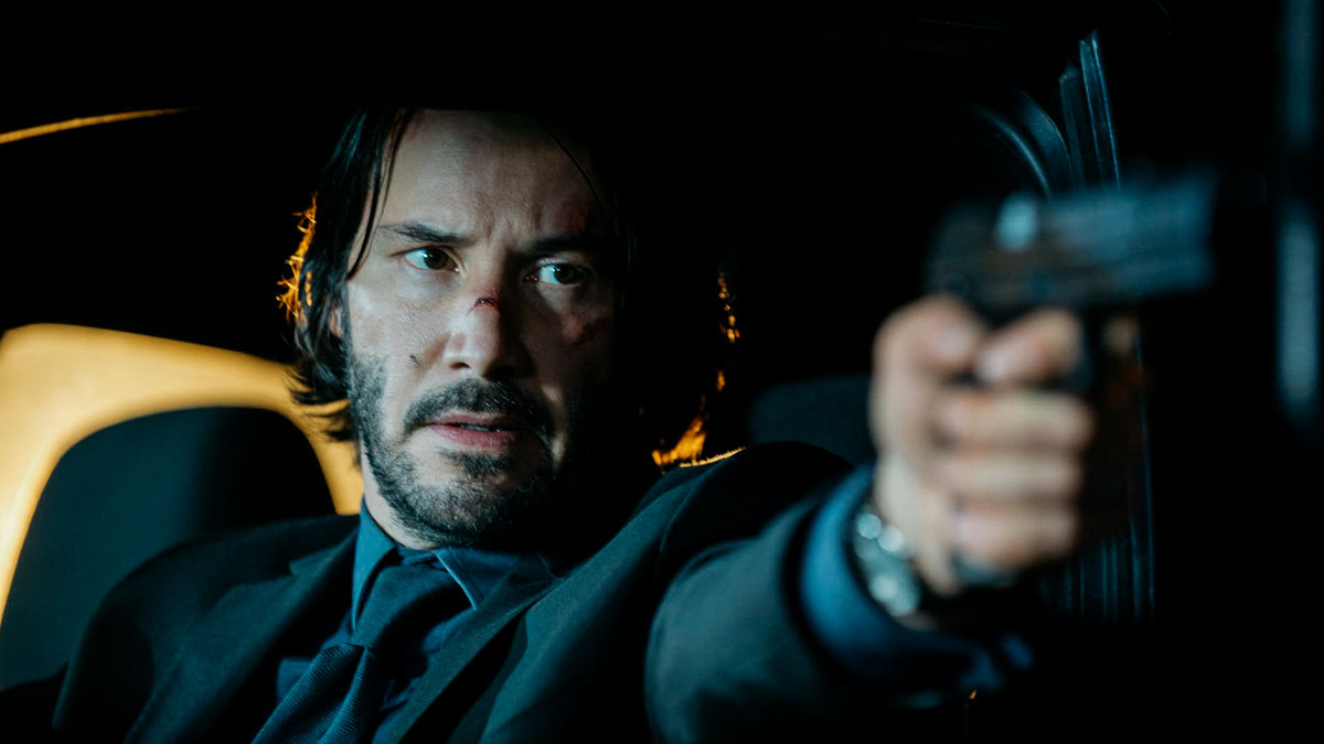 John Wick Cast on Peacock - Keanu Reeves as John Wick