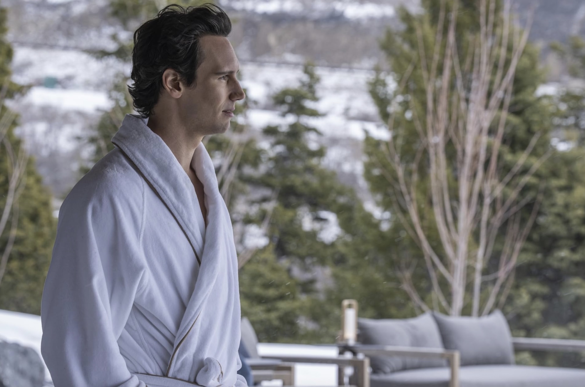 Mountainhead Cast on HBO Max - Cory Michael Smith as Venis