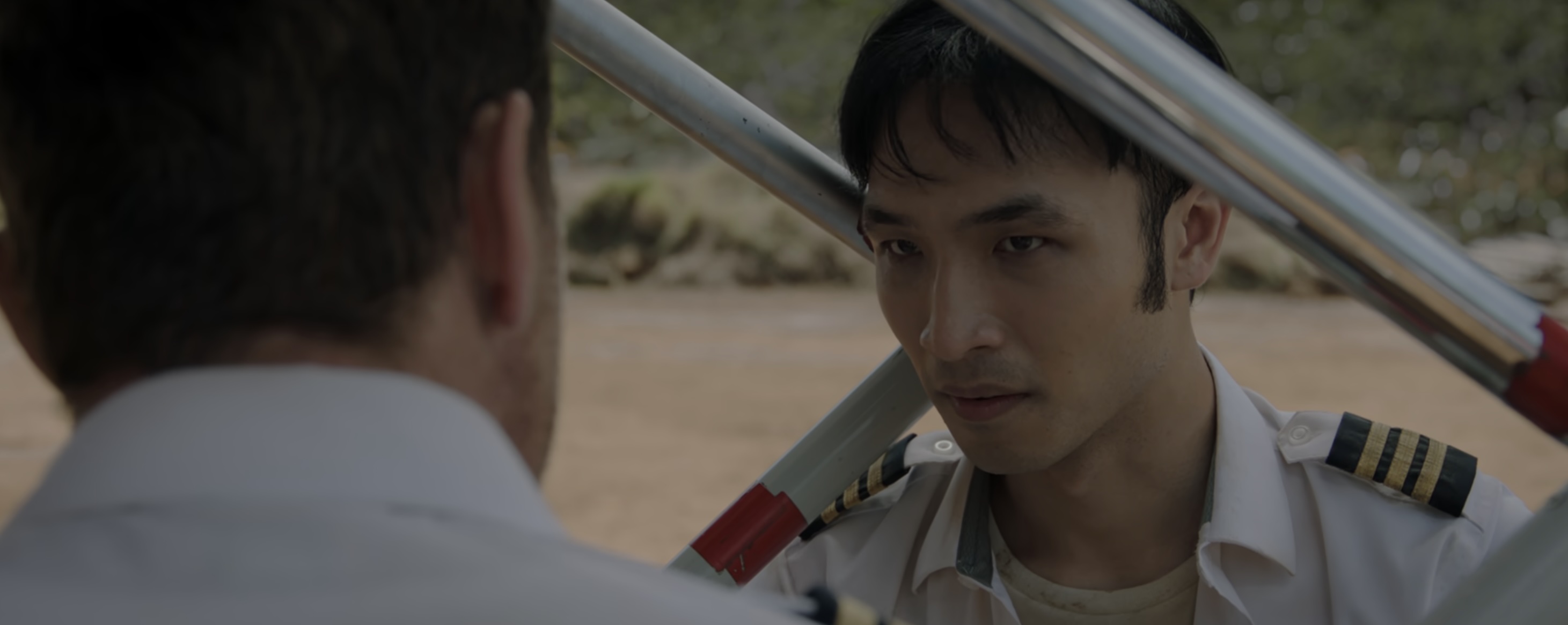 Plane Cast on Netflix - Yoson An as Samuel Dele