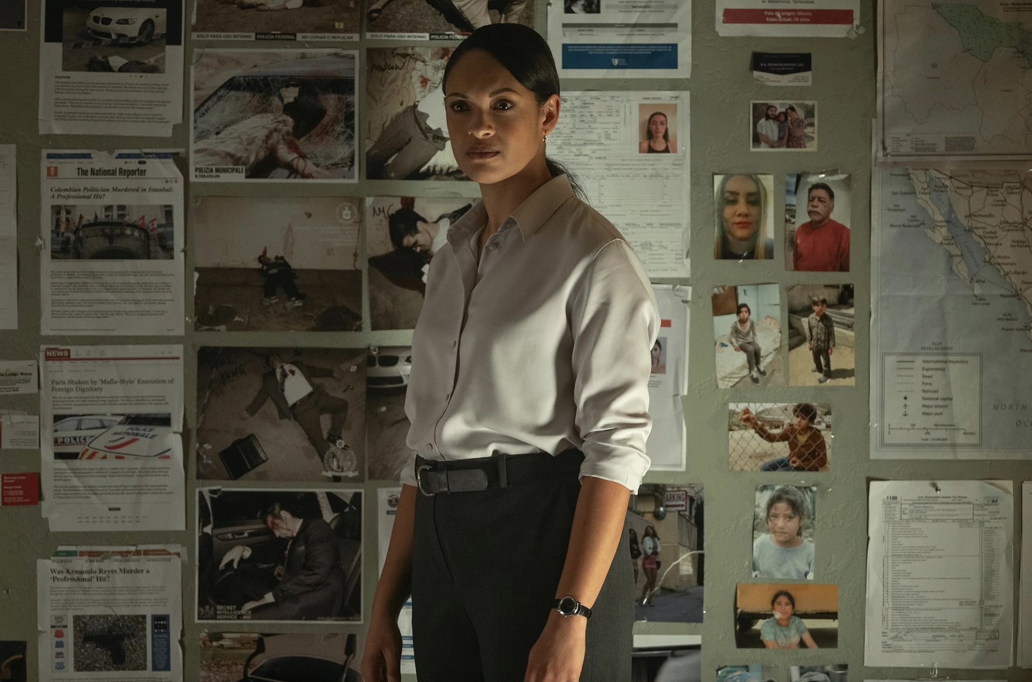 The Accountant 2 Cast on Amazon - Cynthia Addai-Robinson as Marybeth Medina