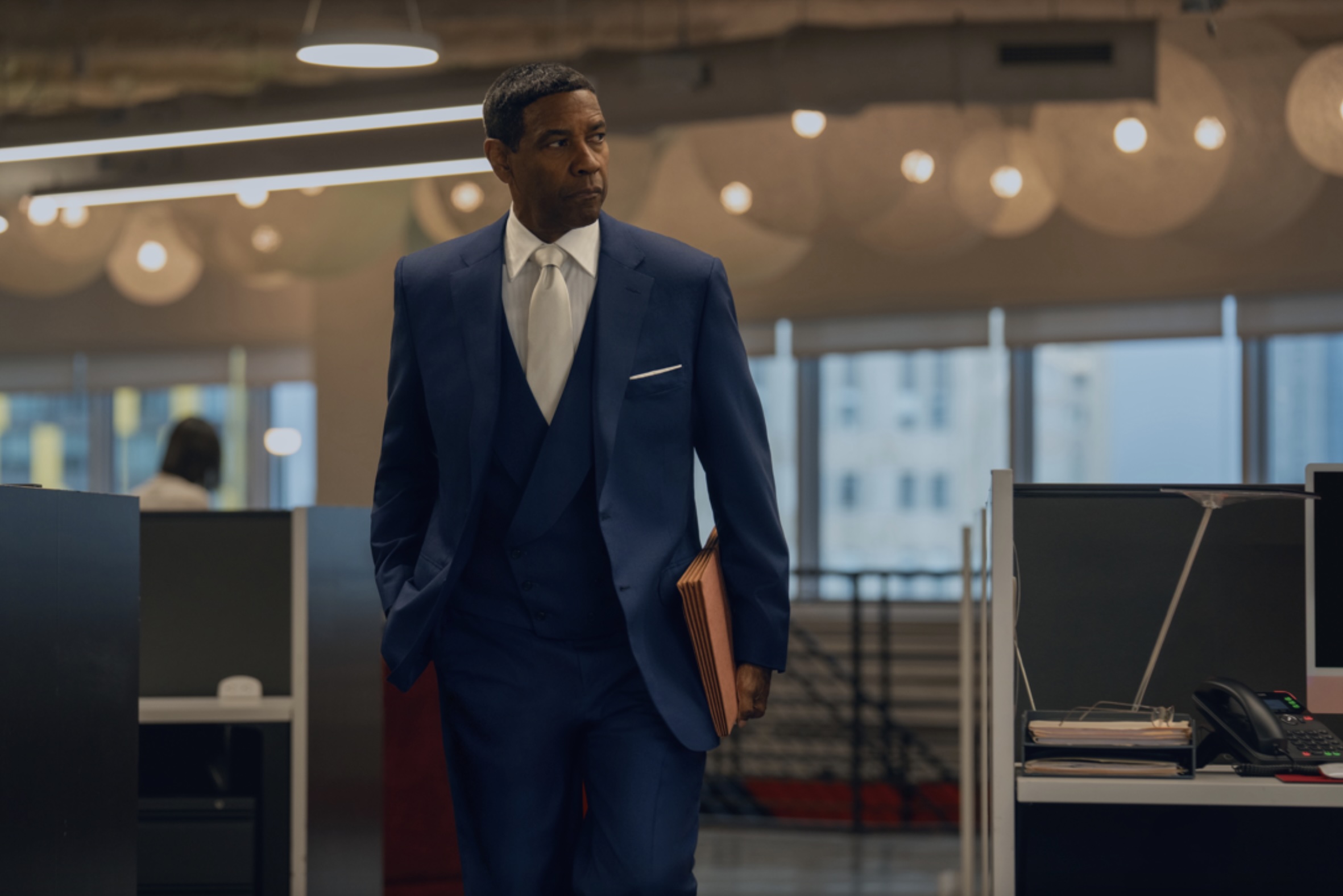 Highest 2 Lowest Cast on Apple TV+ - Denzel Washington as David King