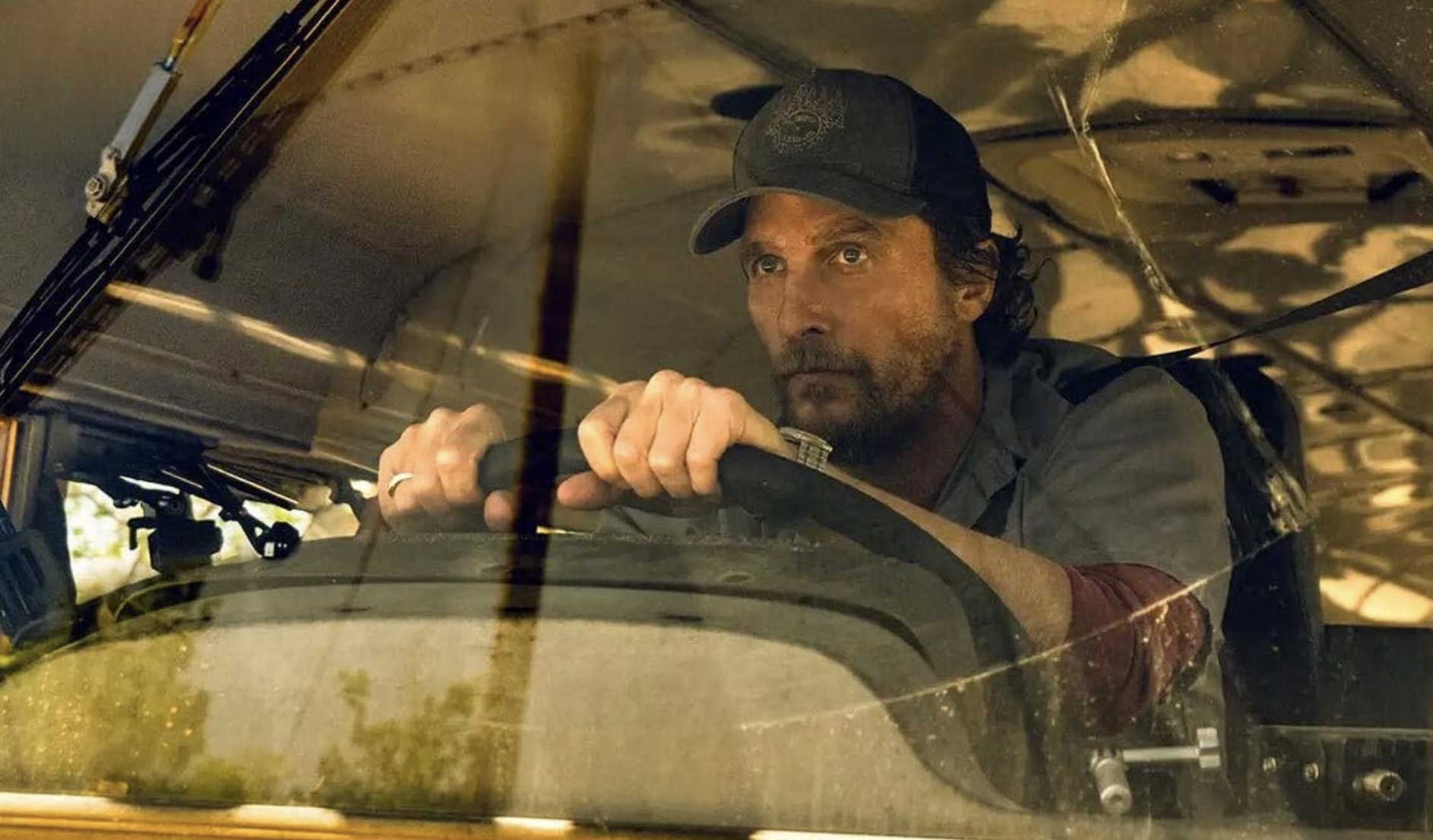 The Lost Bus Cast on Apple TV+ - Matthew McConaughey as Kevin McKay