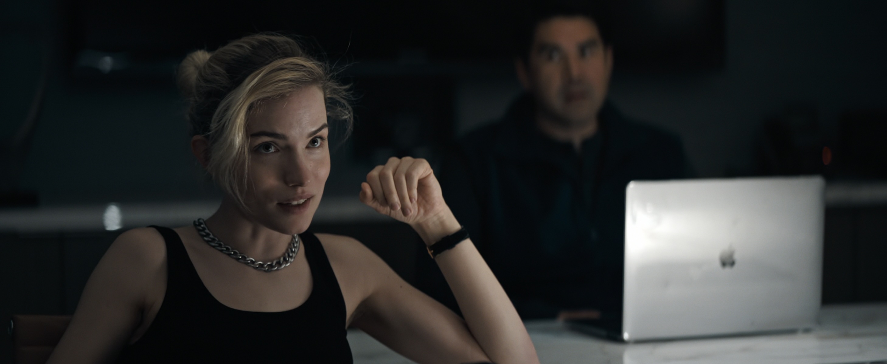 Relay Cast on Netflix - Willa Fitzgerald as Rosetti