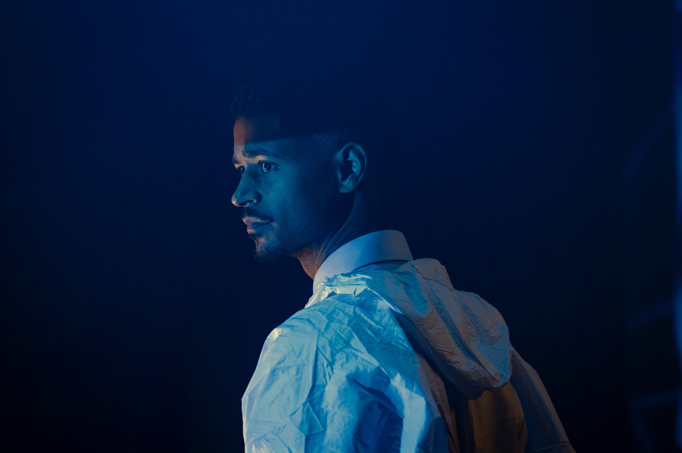 Run Away Cast on Netflix - Alfred Enoch as Isaac Fagbenle