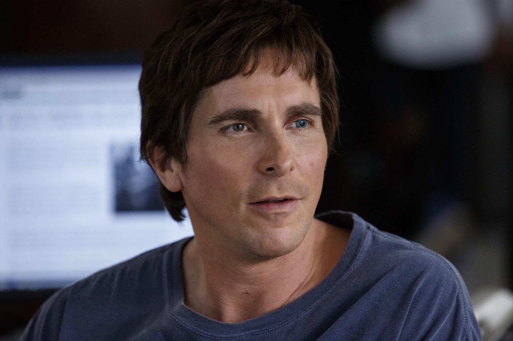 The Big Short Cast on Amazon and Paramount+ - Christian Bale as Michael Burry