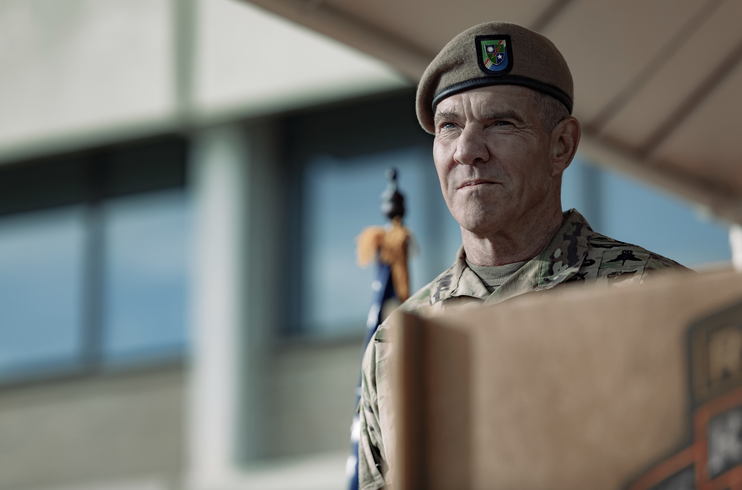 War Machine Cast on Netflix - Dennis Quaid as Sheridan