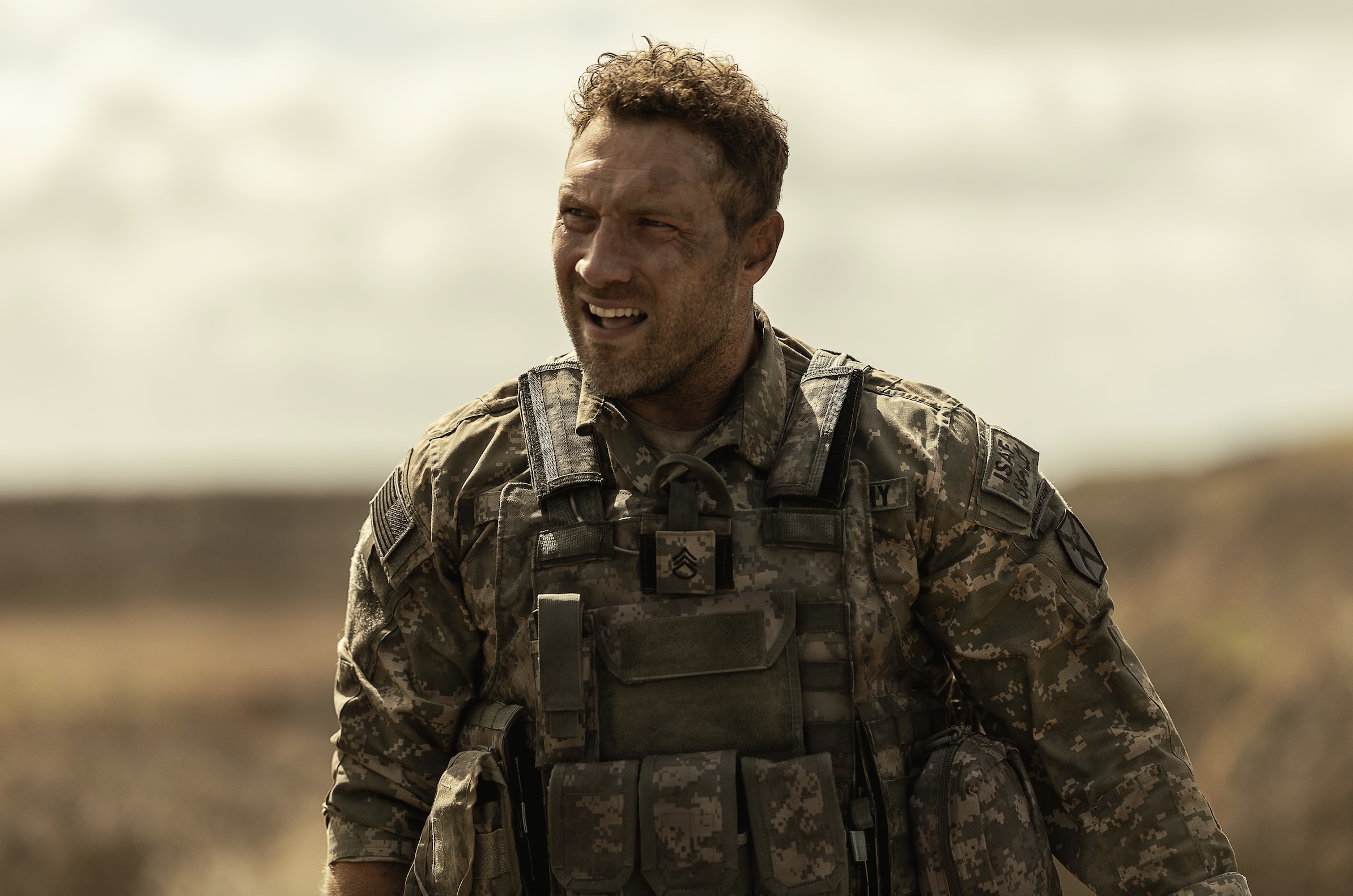 War Machine Cast on Netflix - Jai Courtney as Squad Leader