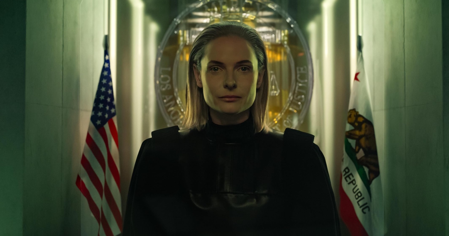 Mercy Cast on Amazon and MGM+ - Rebecca Ferguson as Judge Maddox