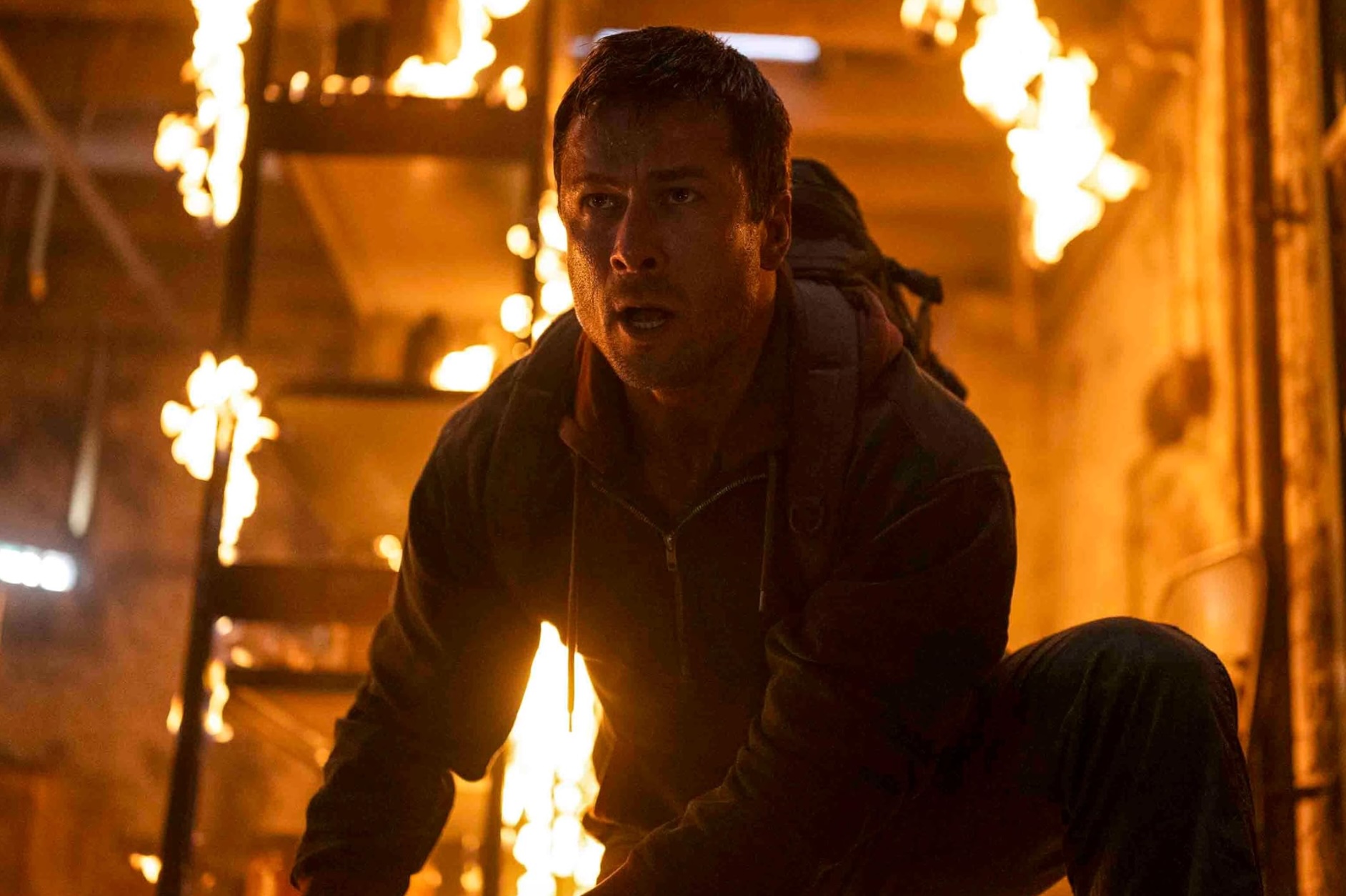 The Running Man Cast on Amazon, MGM+ and Paramount+ - Glen Powell as Ben Richards