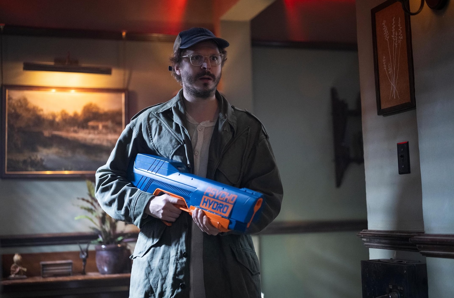 The Running Man Cast on Amazon, MGM+ and Paramount+ - Michael Cera as Elton Perrakis