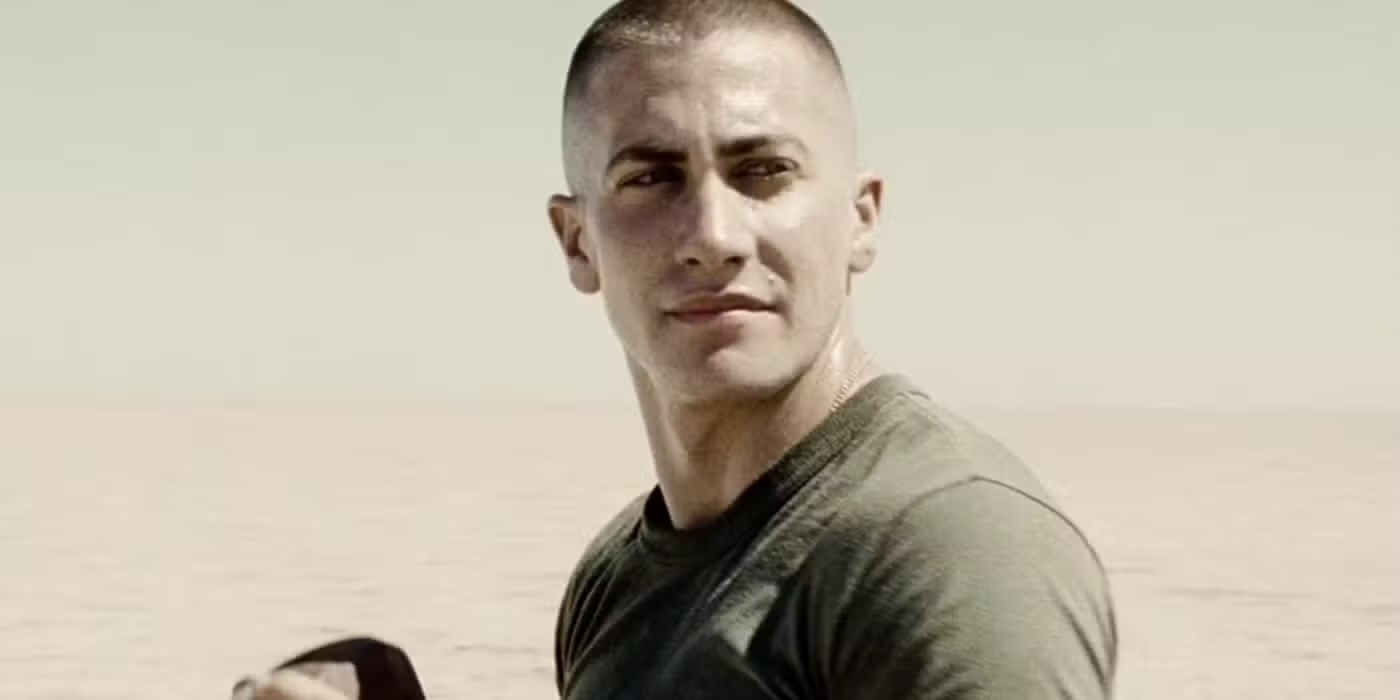 Jarhead Cast on Amazon and Apple TV - Jake Gyllenhaal as Anthony Swofford