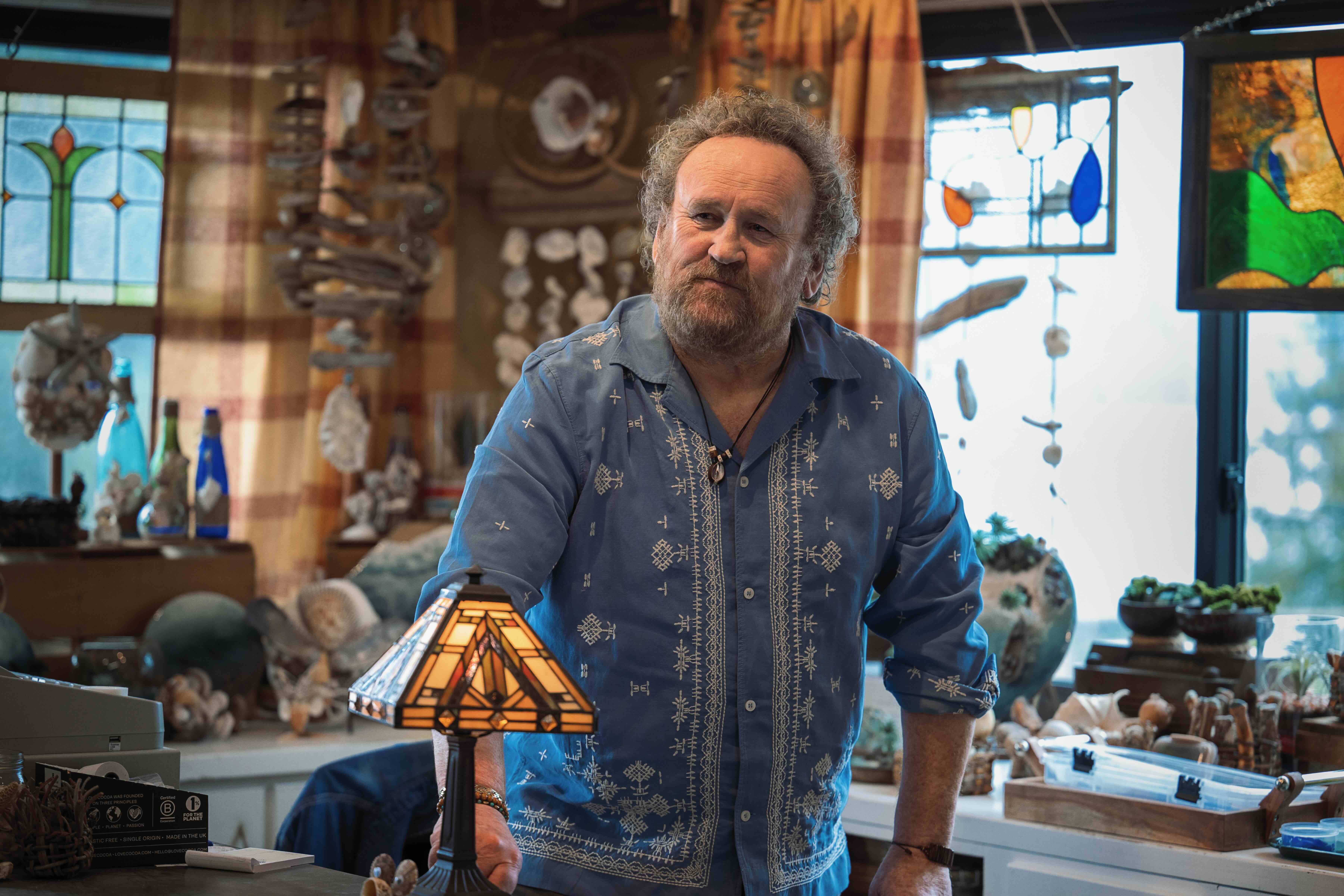 Remarkably Bright Creatures Cast on Netflix - Colm Meaney as Ethan Mack