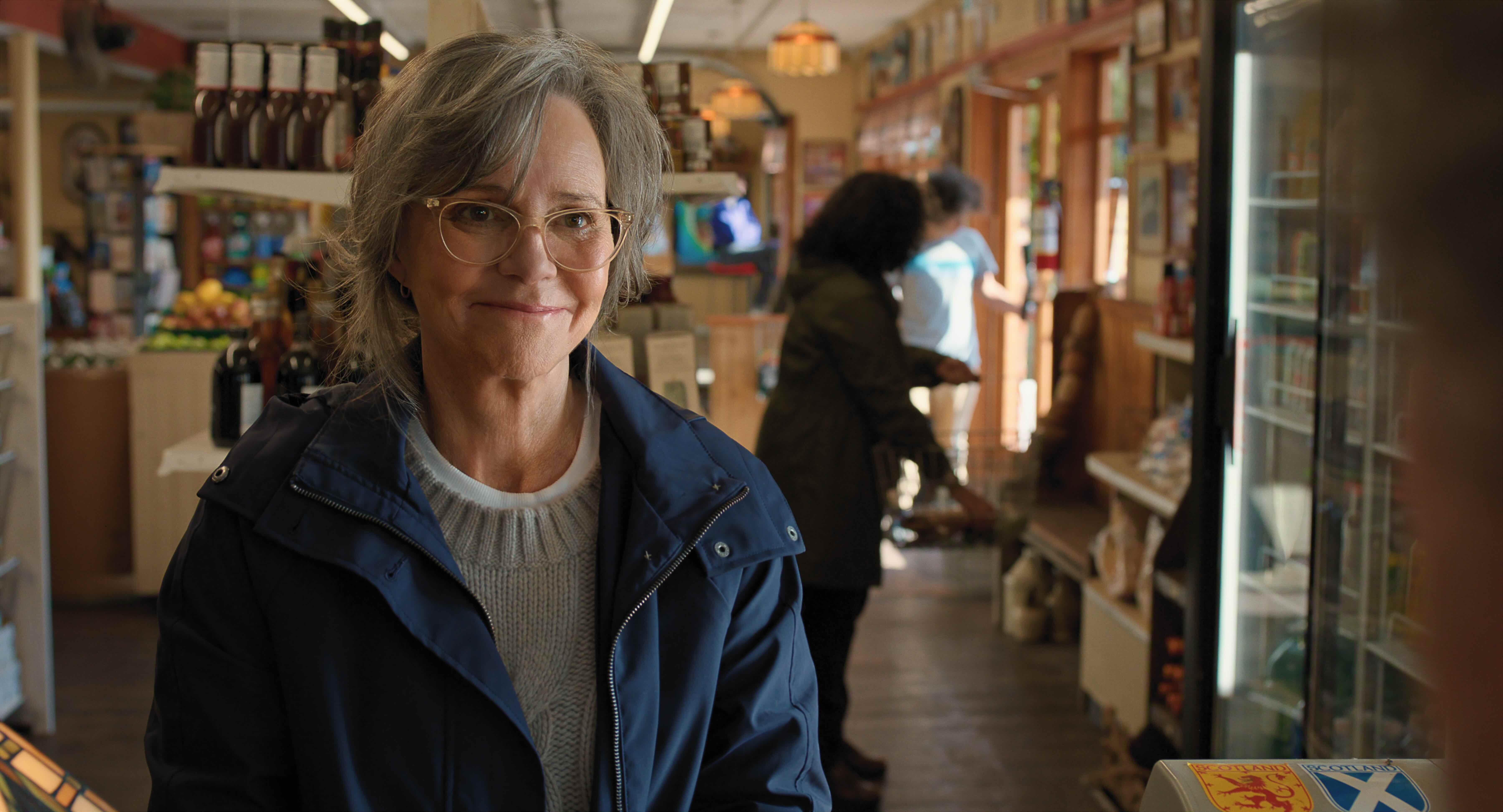 Remarkably Bright Creatures Cast on Netflix - Sally Field as Tova Sullivan