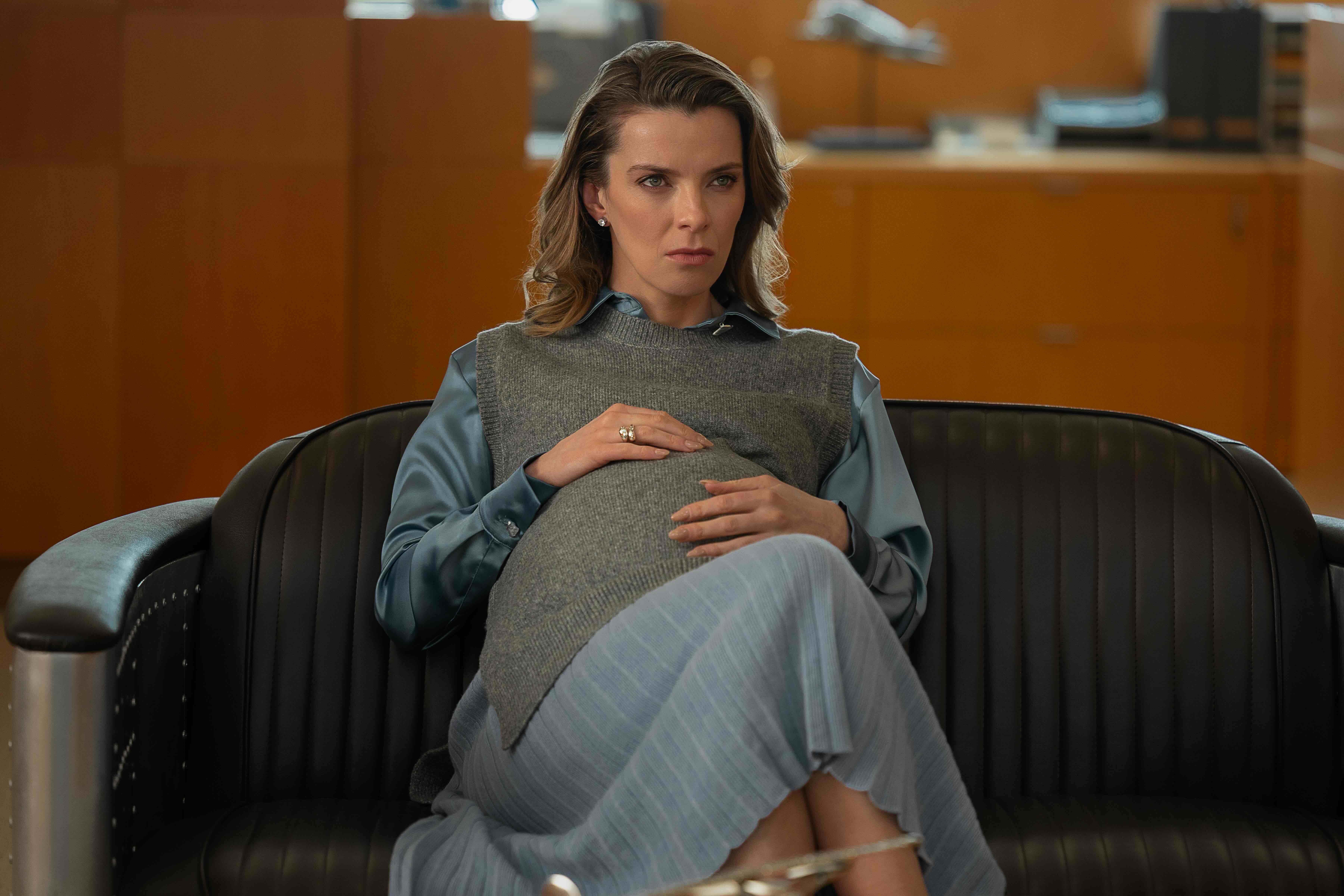 Office Romance Cast on Netflix - Betty Gilpin as Sydney Bloom