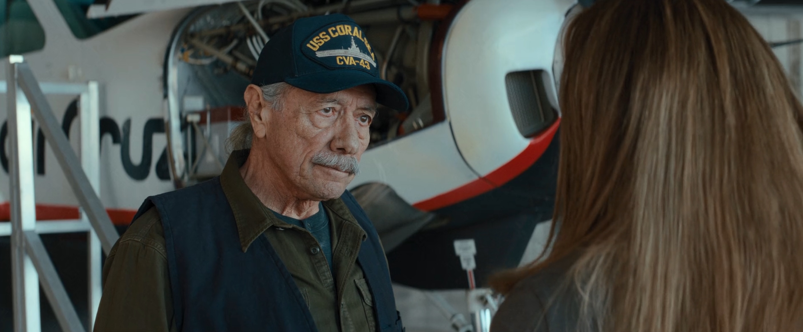 Office Romance Cast on Netflix - Edward James Olmos as Captain Jack Cruz