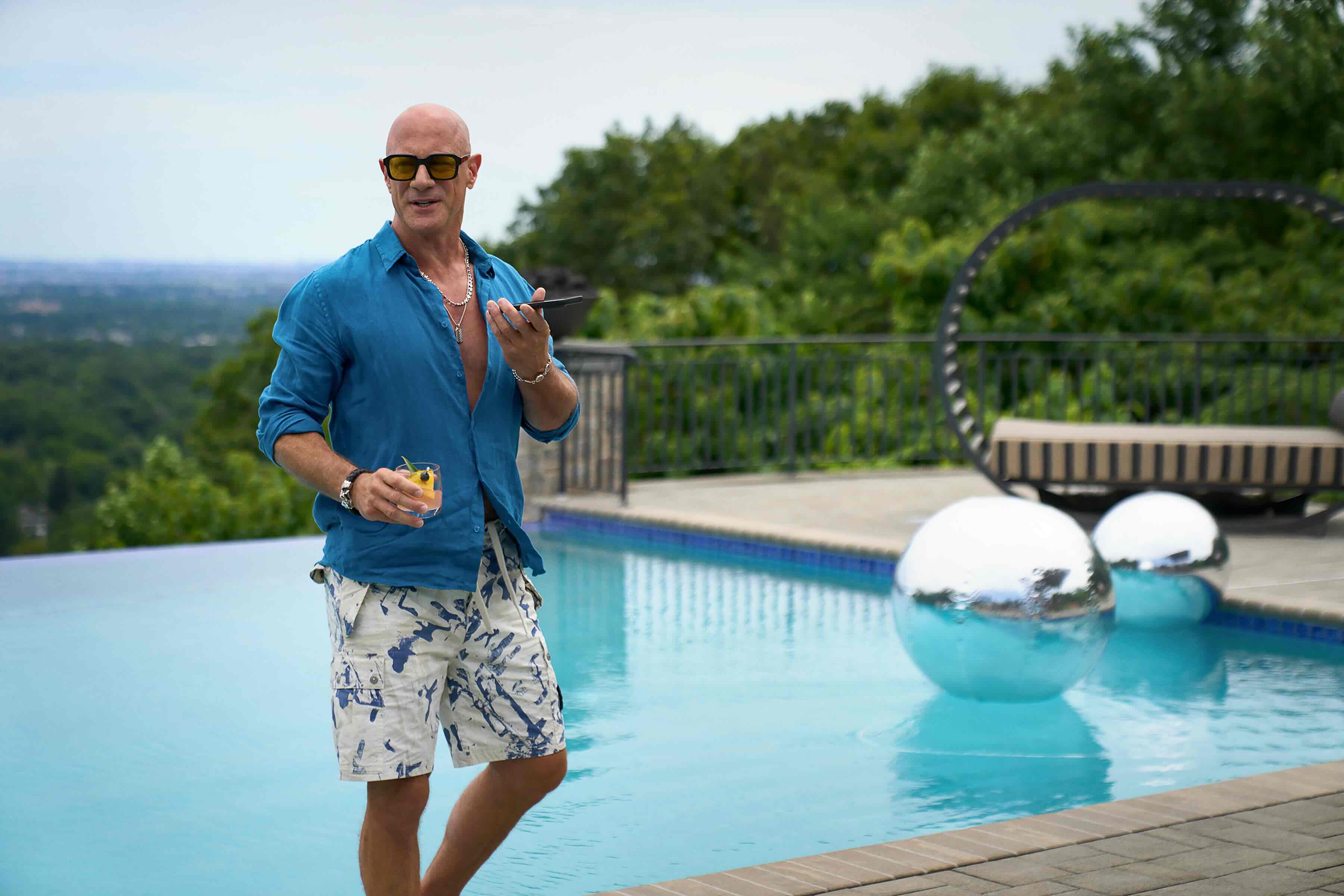 Little Brother Cast on Netflix - Christopher Meloni as Josh Landy
