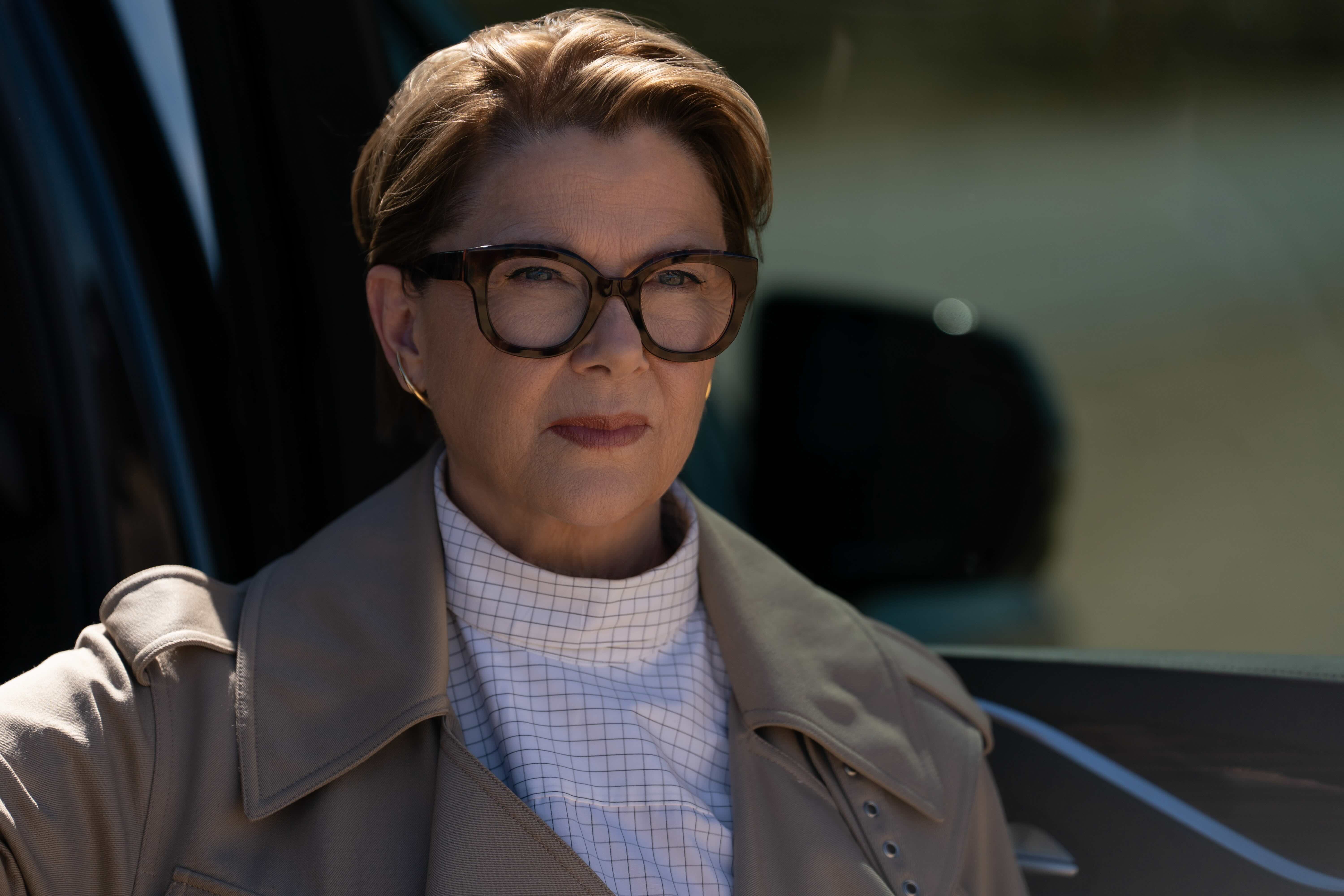 Lucky Cast on Apple TV and Peacock - Annette Bening as Priscilla Masterson