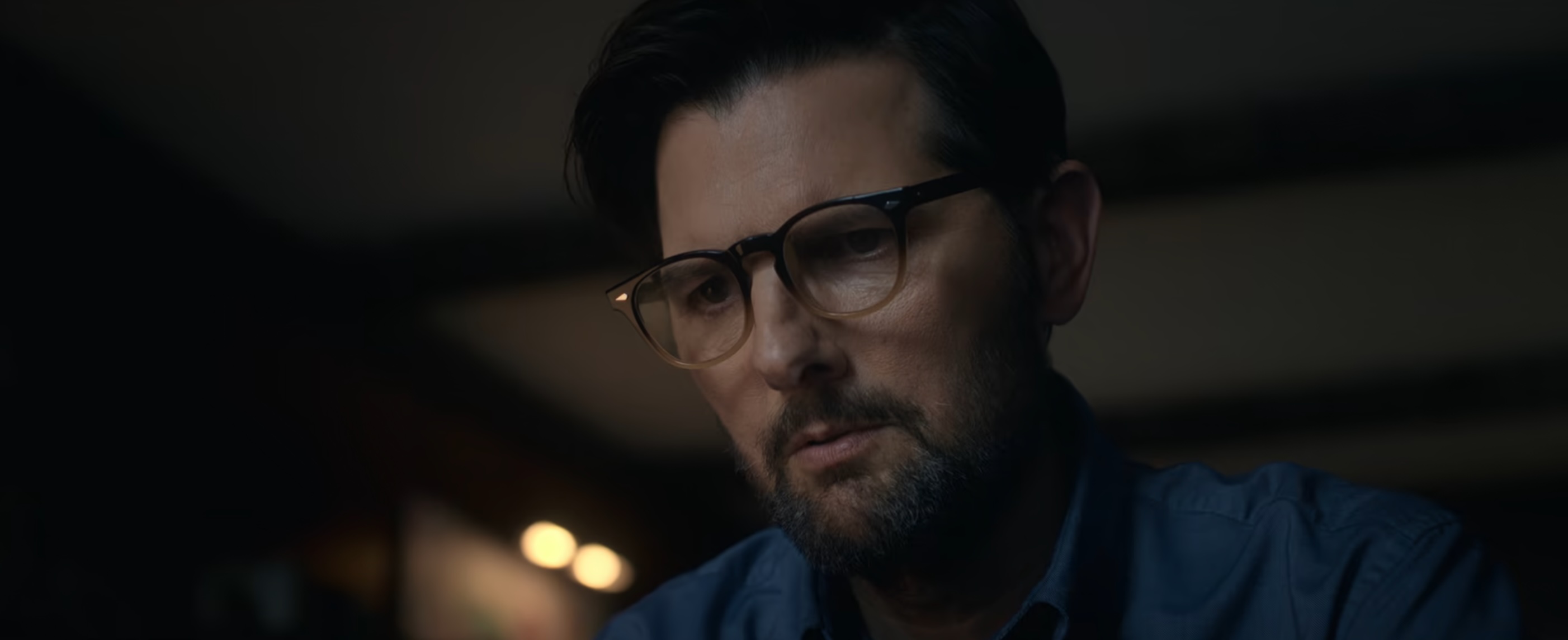 The Whisper Man Cast on Netflix - Adam Scott as Tom Kennedy